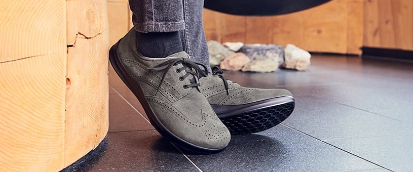 Bequem im Berufsleben. Herren Barfußschuhe: Business-Schuhe