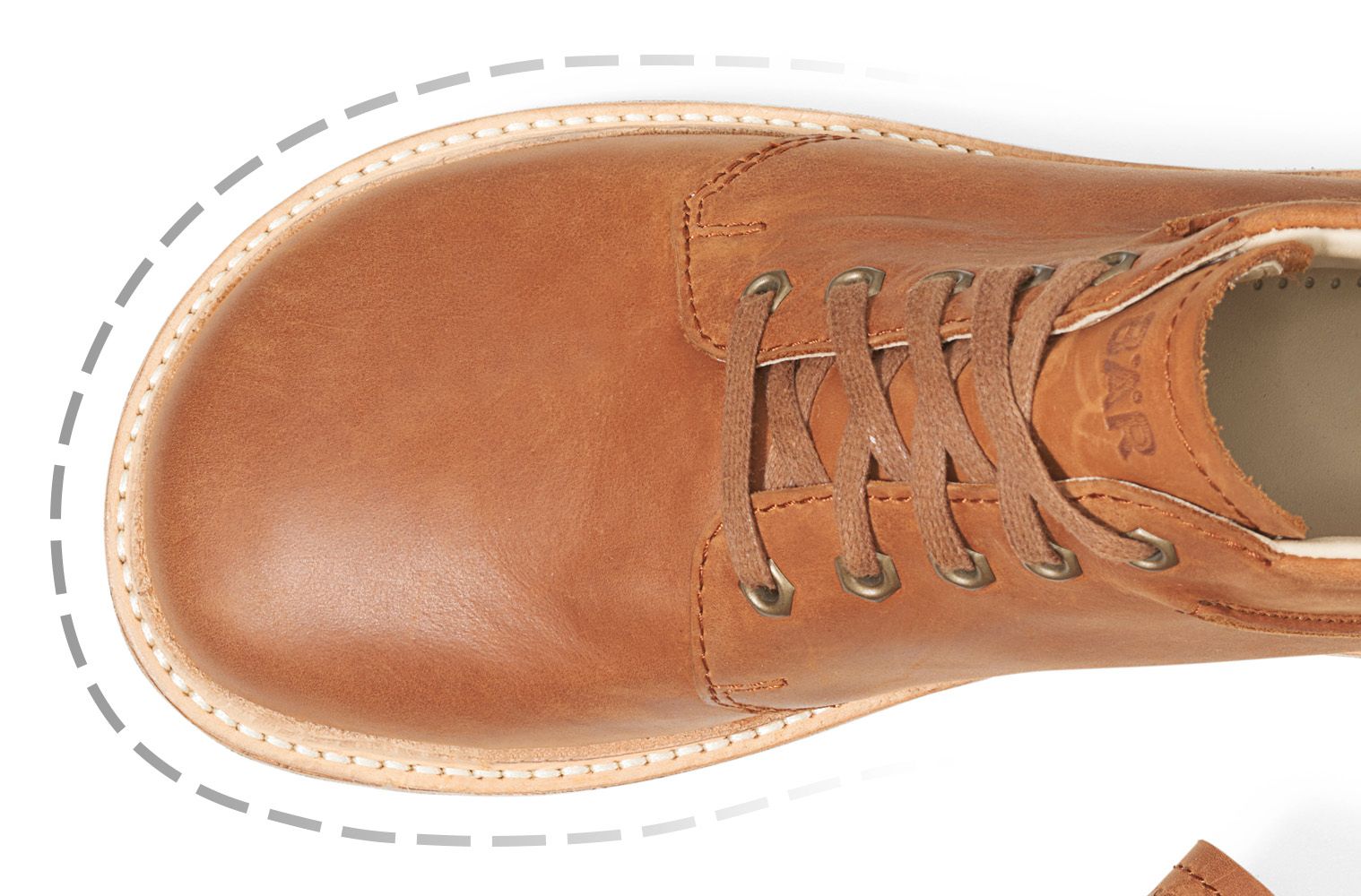 NATURALLY SHAPED SHOES: