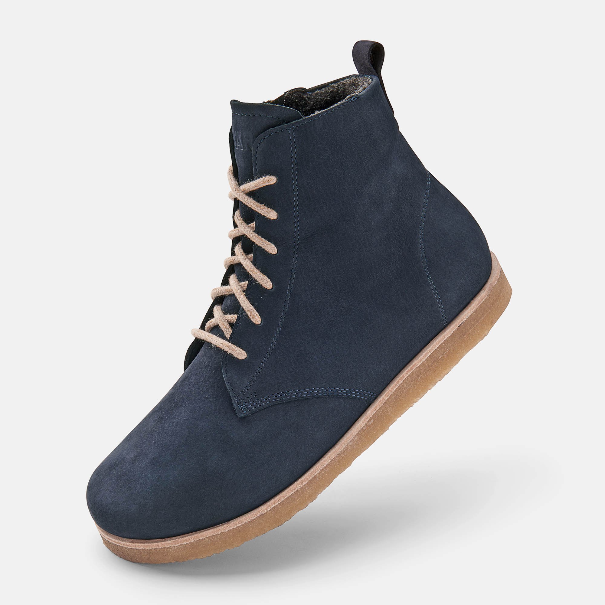 BÄR Schuhe Damenschuhe Freizeitschuhe Shay dunkelblau Rindnubukleder Produktbild