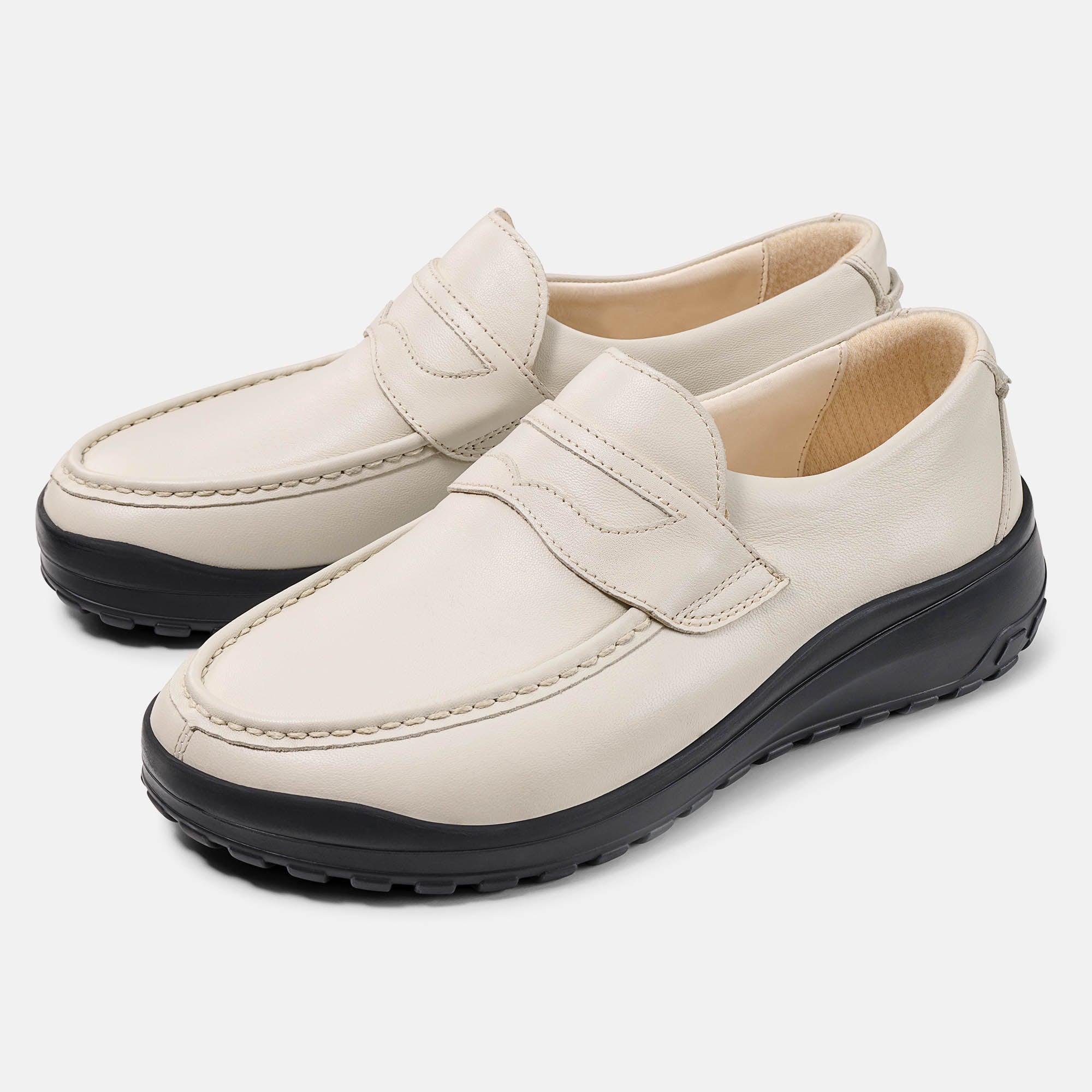 BÄR Schuhe Damenschuhe Freizeitschuhe Nola beige Rindnappaleder gewachst Hauptbild