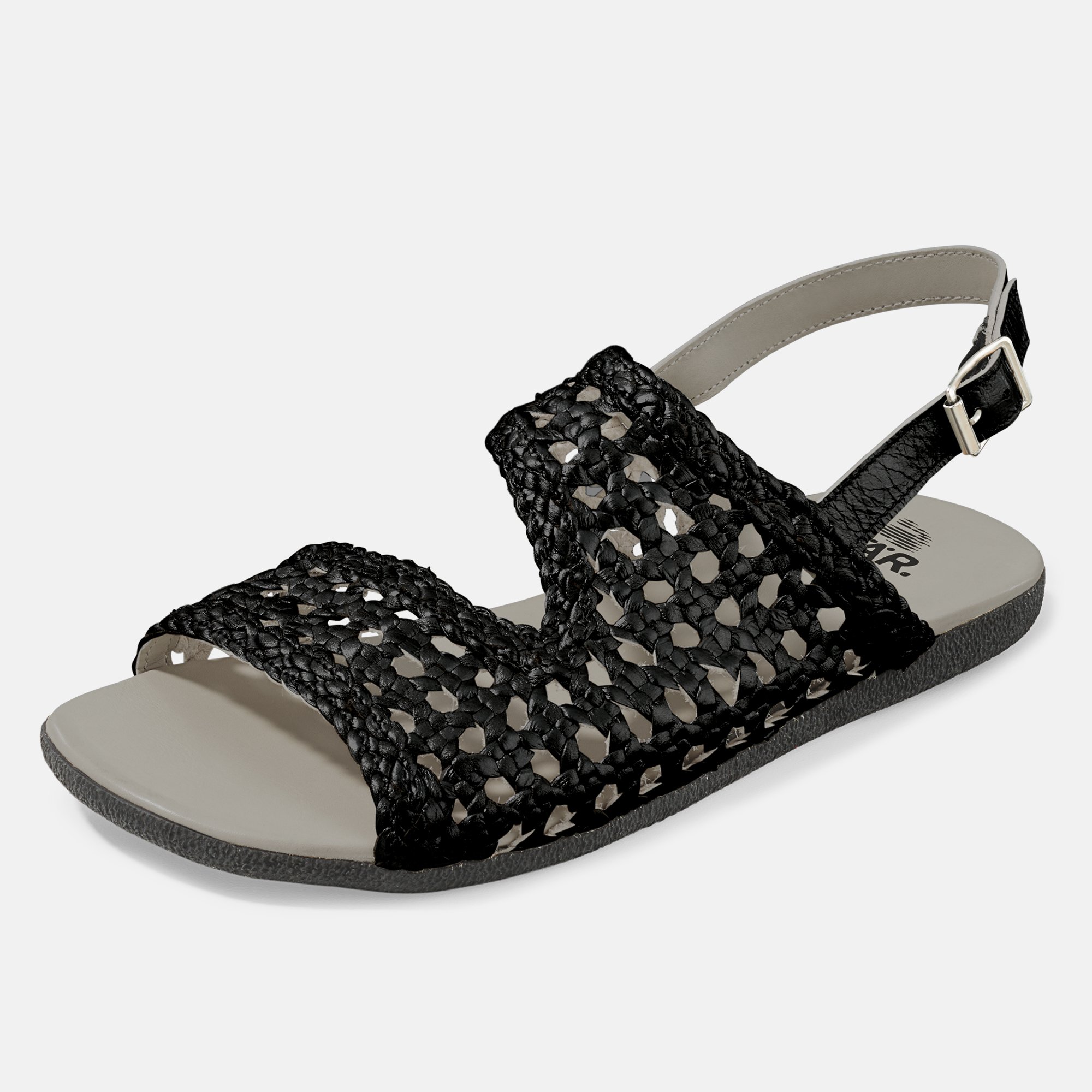 BÄR Schuhe Damenschuhe Maila in schwarz aus Chevreauleder - Anlass: Sandaletten (Produktbild) BÄR Schuhe Damenschuhe Sandaletten Maila schwarz Chevreauleder Produktbild