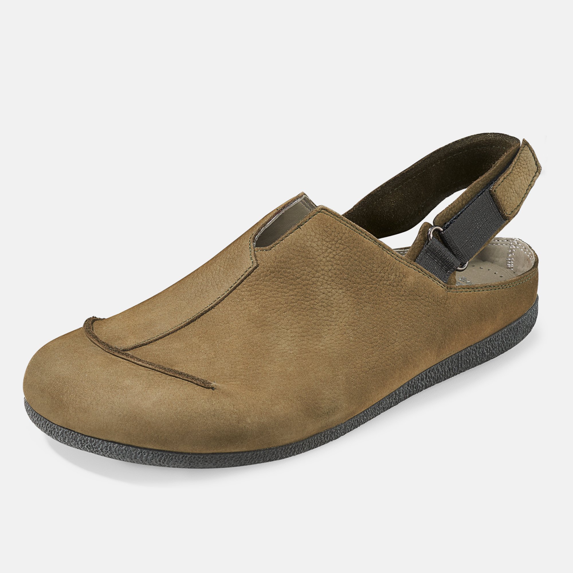 BÄR Schuhe Herrenschuhe Silas in oliv aus Rindnappaleder - Anlass: Sandaletten (Produktbild) BÄR Schuhe Herrenschuhe Sandaletten Silas oliv Rindnappaleder Produktbild