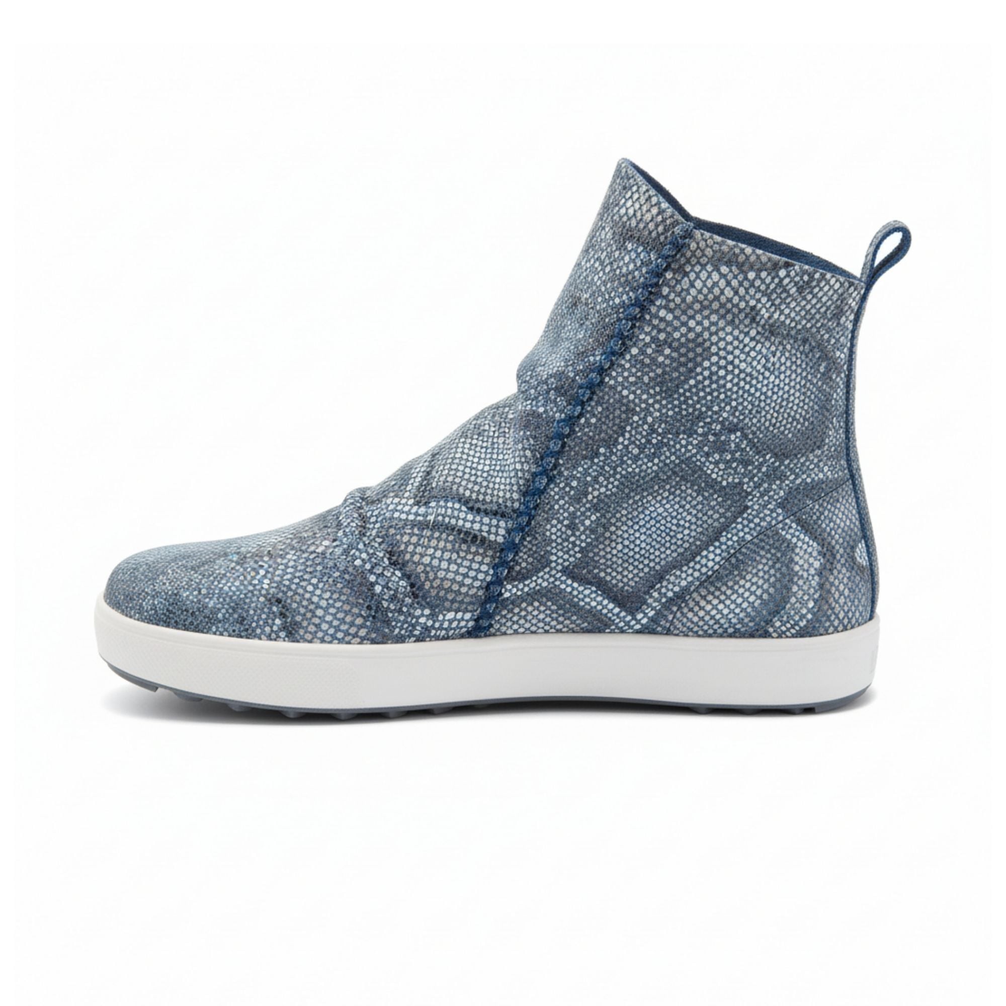 BÄR Schuhe Damenschuhe Freizeitschuhe Sinja blau Kalbnappaleder foliert Produktbild