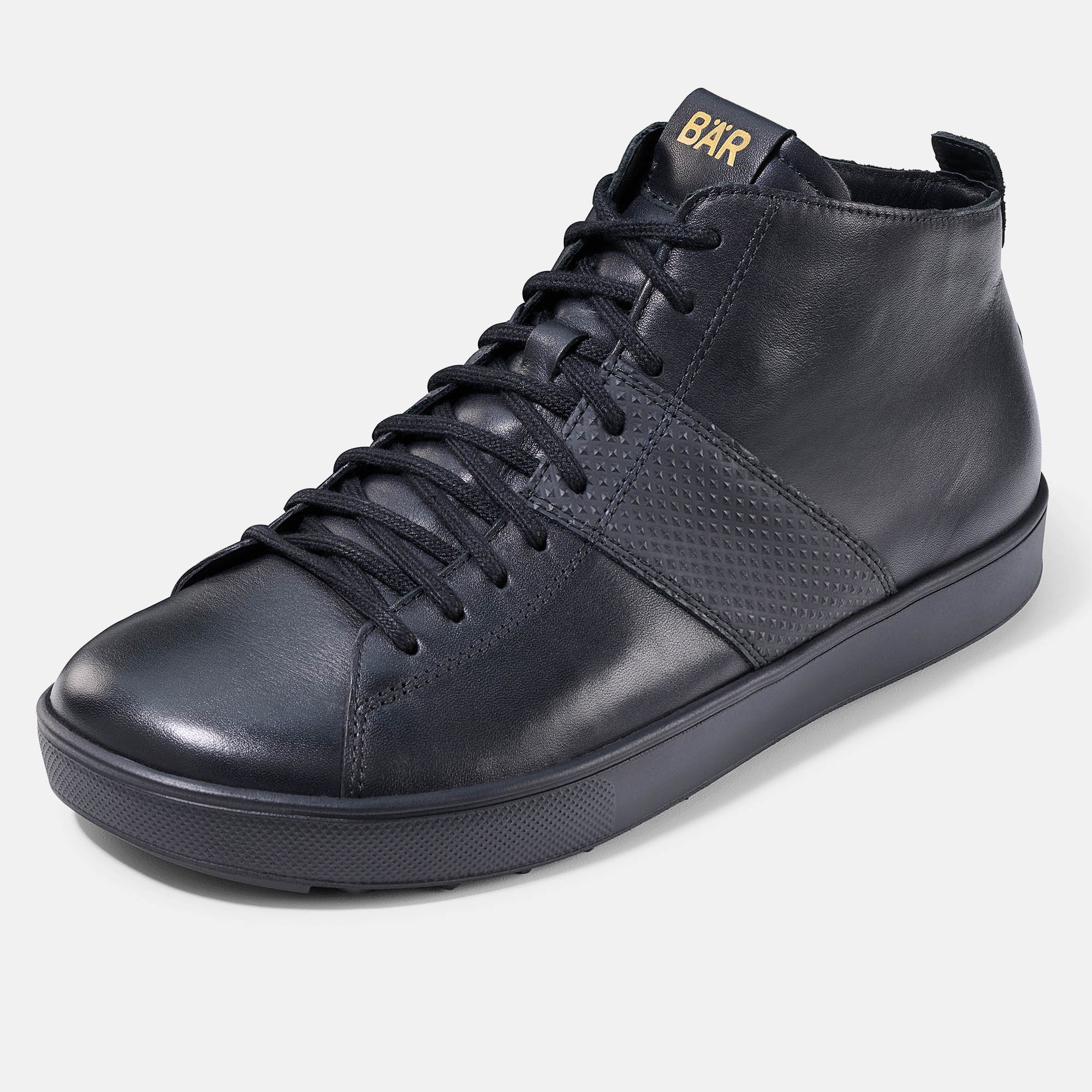 BÄR Schuhe Herrenschuhe Freizeitschuhe Ryan schwarz Rindnappaleder Produktbild