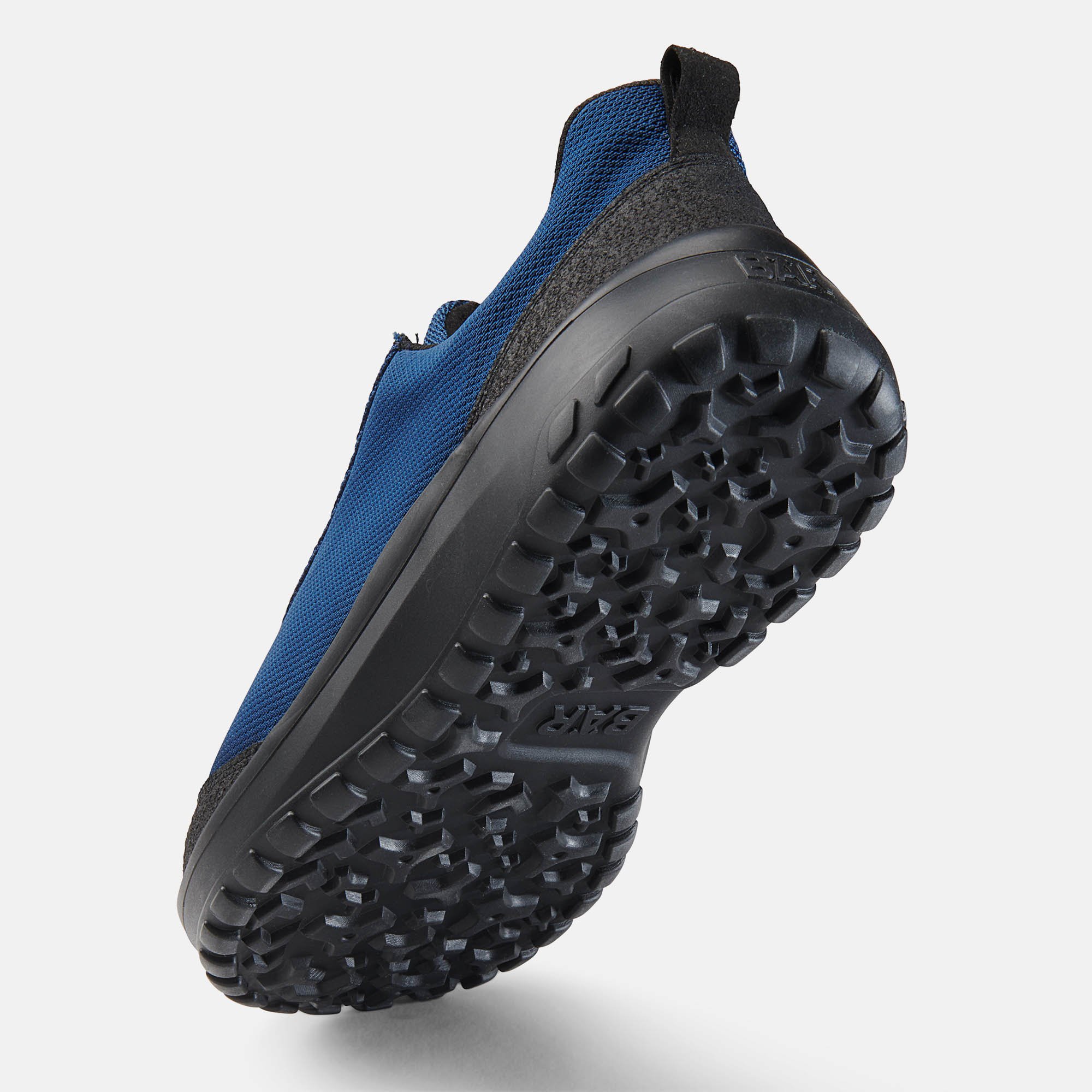 BÄR Schuhe Herrenschuhe Light Terrain in blau aus Textil - Anlass: Wanderschuhe (Seitenansicht) BÄR Schuhe Herrenschuhe Wanderschuhe Light Terrain blau Textil Seitenansicht