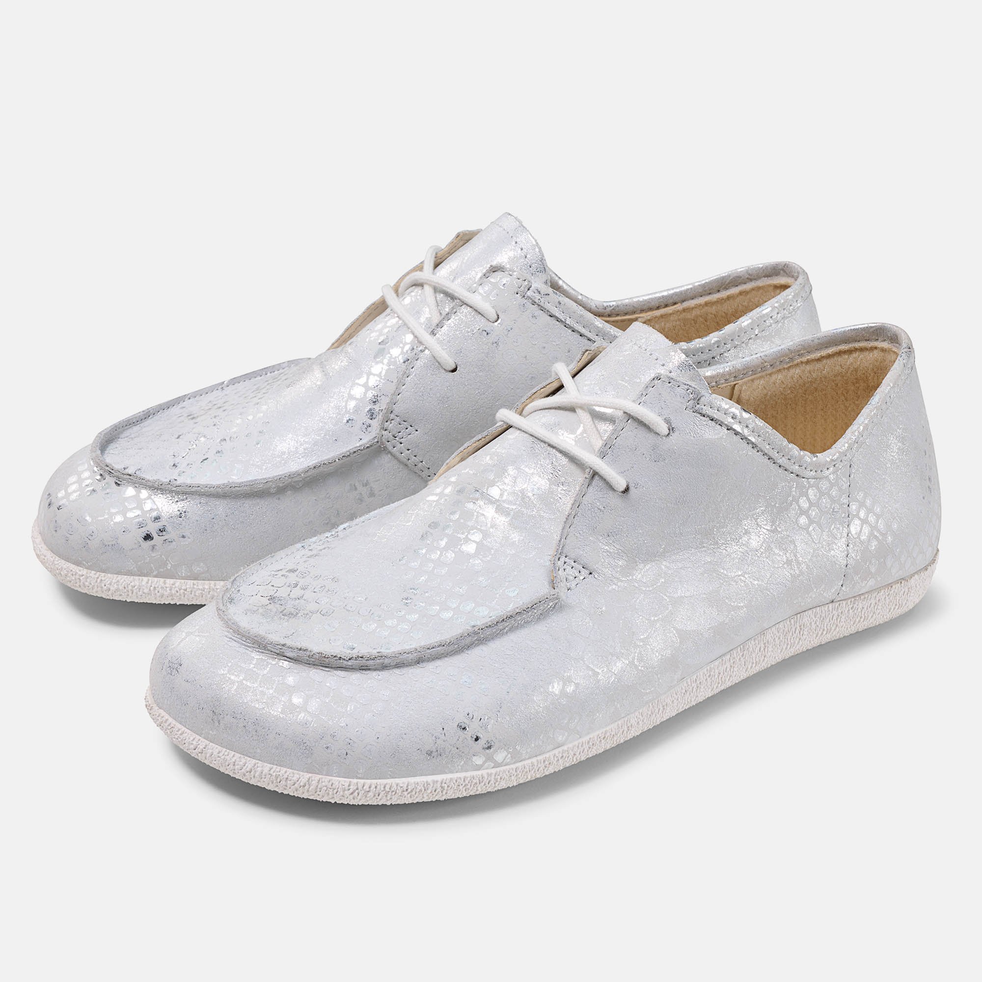BÄR Schuhe Damenschuhe Freizeitschuhe Johanna weiß/silber Hauptbild