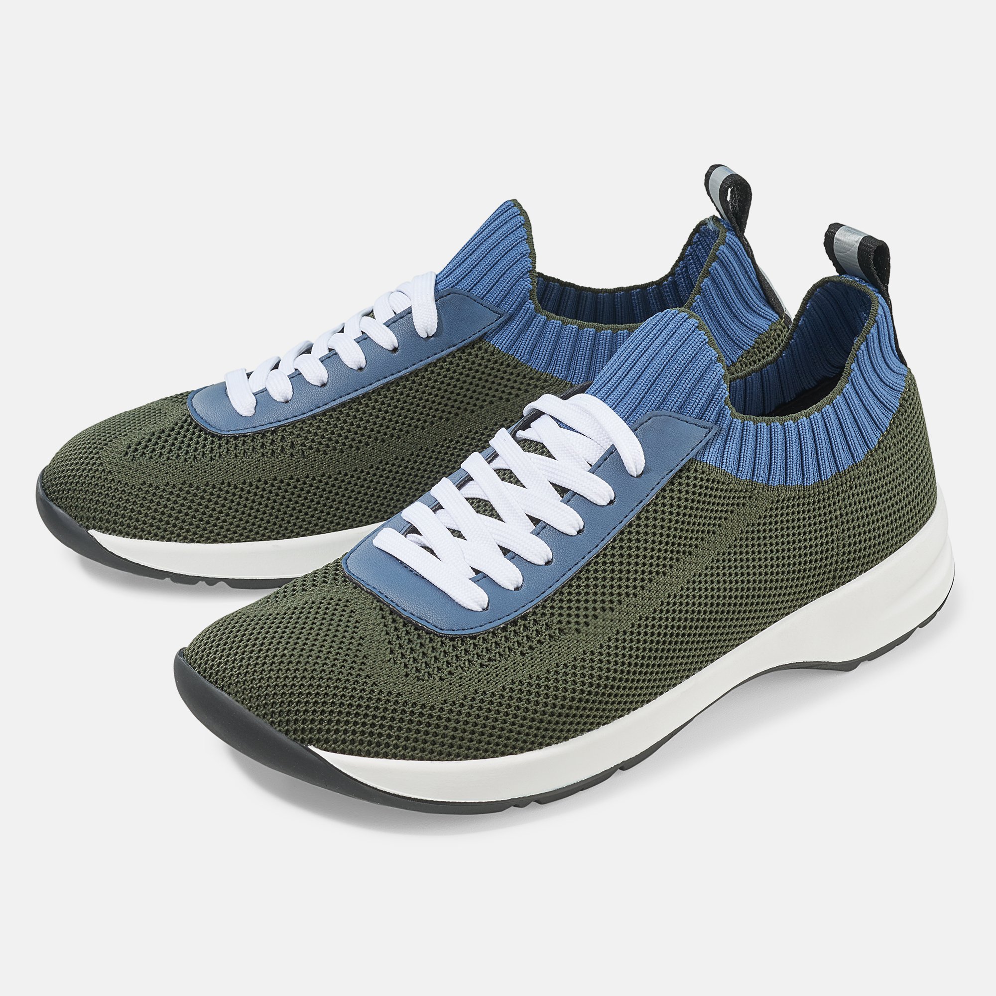 BÄR Schuhe Herrenschuhe Riley in oliv aus Textilstrick aus Polyester und PU - Anlass: Freizeitschuhe (Hauptbild) BÄR Schuhe Herrenschuhe Freizeitschuhe Riley oliv Textilstrick aus Polyester und PU Hauptbild