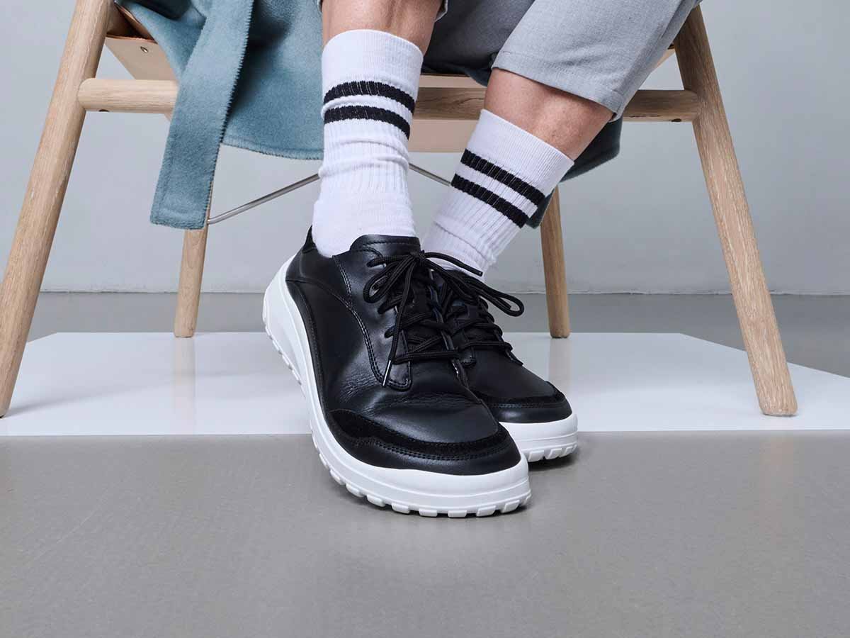 BÄR Schuhe Damenschuhe Quinn in schwarz aus Kalbnappaleder, Kalbveloursleder - Anlass: Alltag (Emotionsbild) BÄR Schuhe Damenschuhe Alltag Quinn schwarz Kalbnappaleder, Kalbveloursleder Emotionsbild