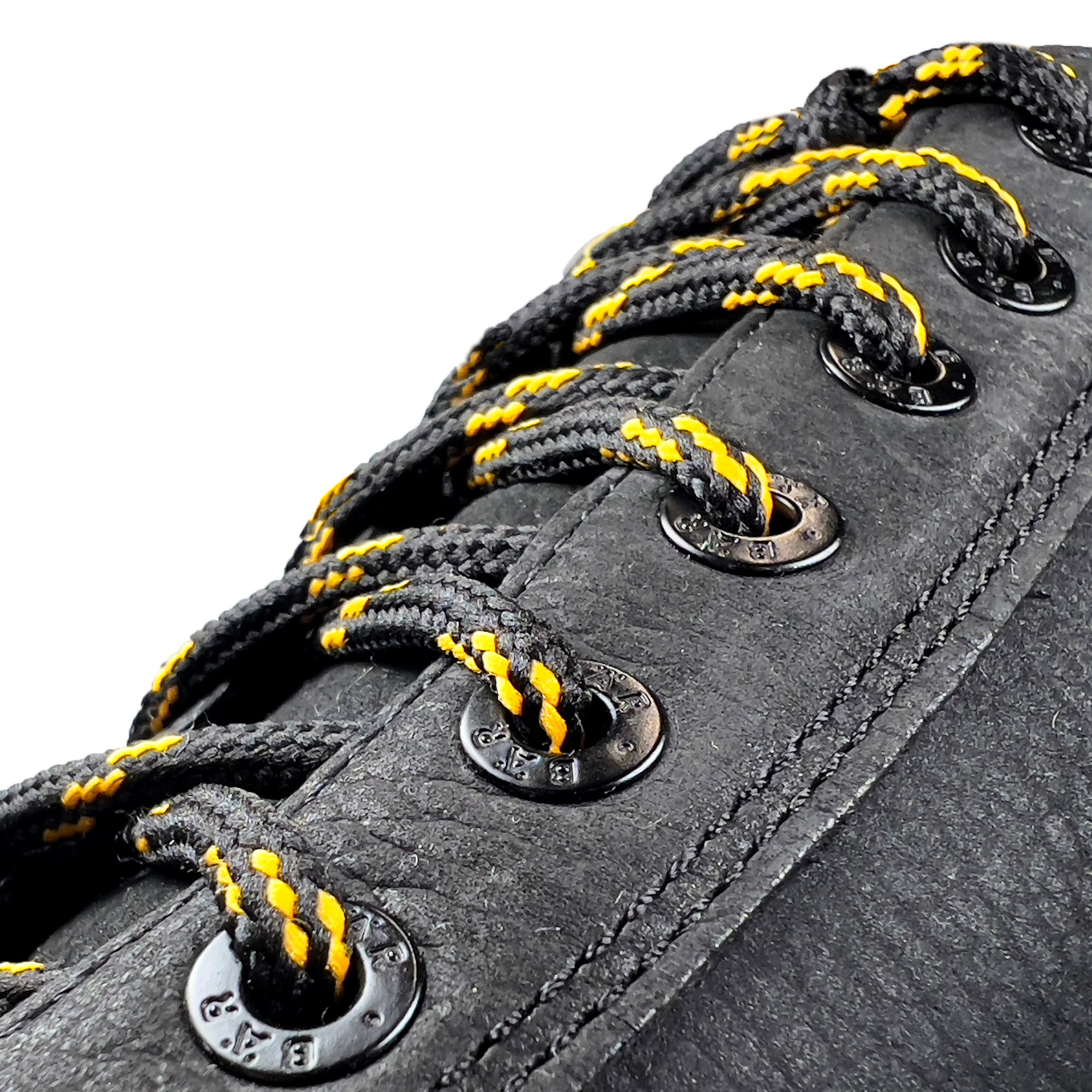 BÄR Schuhe Herrenschuhe Bergkomfort Wanderschuh in schwarz/orange aus terracare® Rindnubuk wasserabweisend - Anlass: Wanderschuhe (Produktbild) BÄR Schuhe Herrenschuhe Wanderschuhe Bergkomfort Wanderschuh schwarz/orange terracare® Rindnubuk wasserabweisend Produktbild