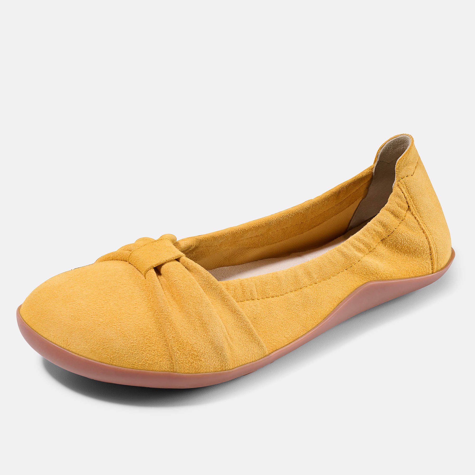 BÄR Schuhe Damenschuhe Elly in safran aus Ziegenvelours - Anlass: Freizeitschuhe (Produktbild) BÄR Schuhe Damenschuhe Freizeitschuhe Elly safran Ziegenvelours Produktbild