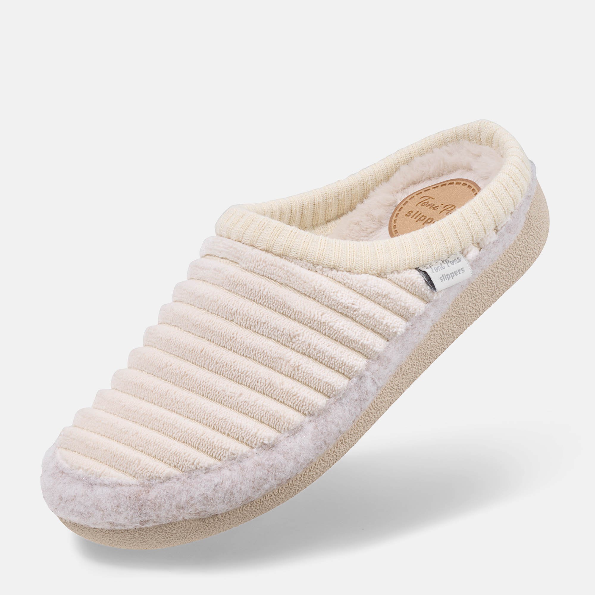 BÄR Schuhe Damenschuhe Malu in creme aus 100% Polyester - Anlass: Hausschuhe (Produktbild) BÄR Schuhe Damenschuhe Hausschuhe Malu creme 100% Polyester Produktbild