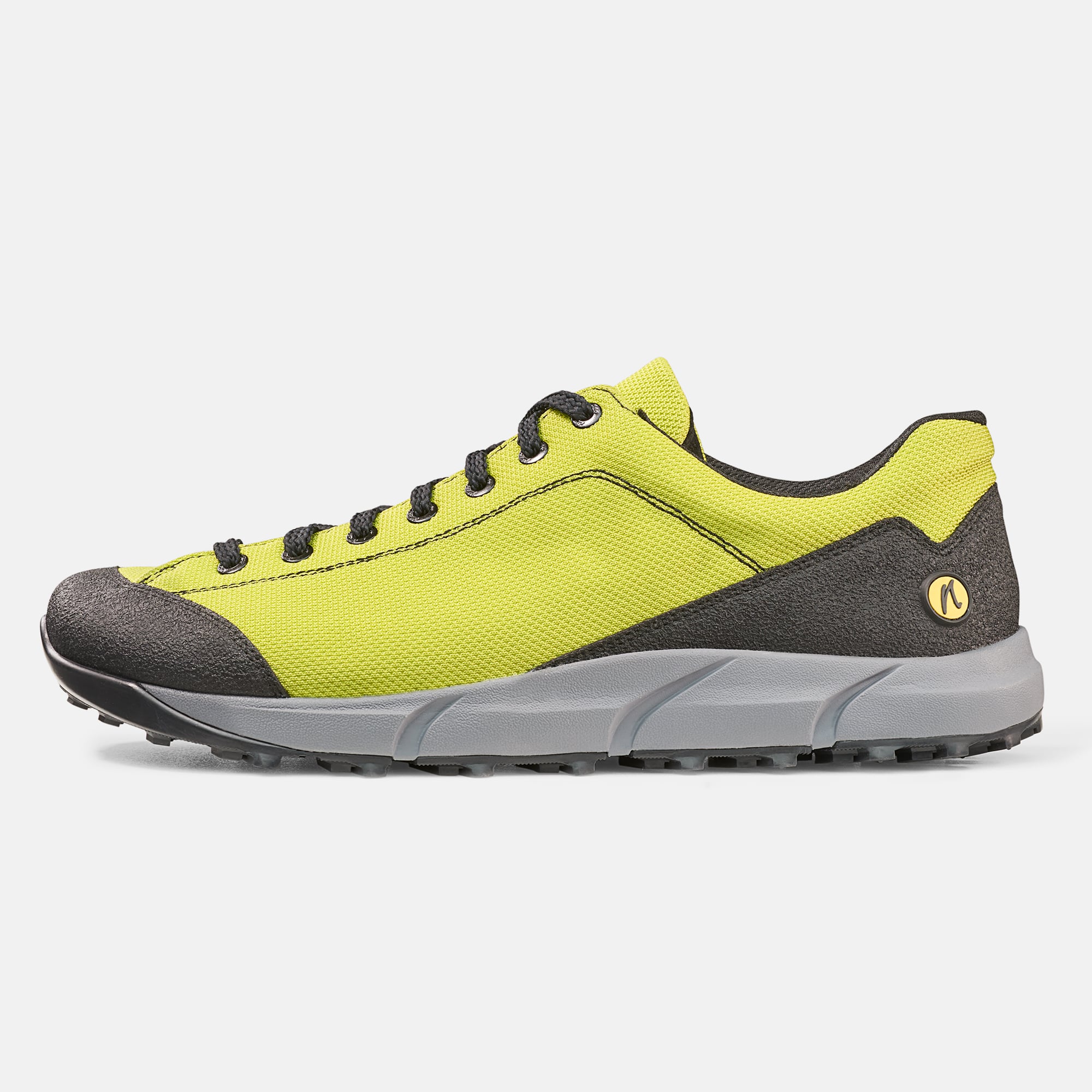 JOENIMBLE Schuhe Damenschuhe trekToes lime Textil Seitenansicht