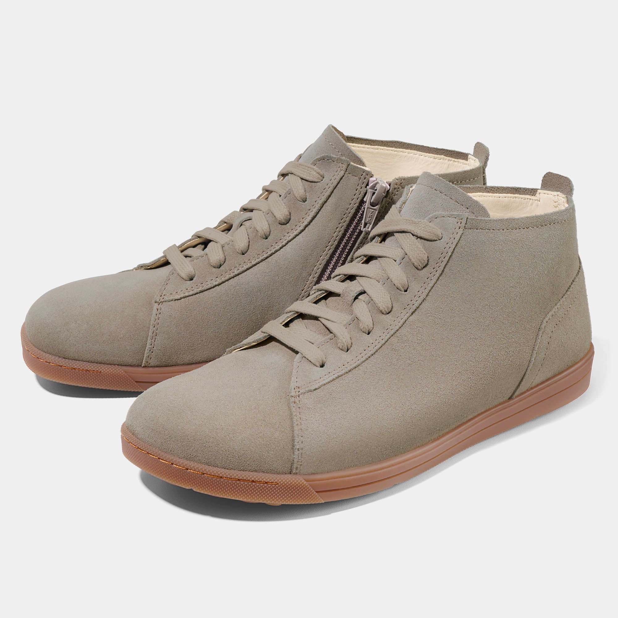 BÄR Schuhe Damenschuhe Freizeitschuhe Anne stein Kalbveloursleder wasserabweisend Hauptbild