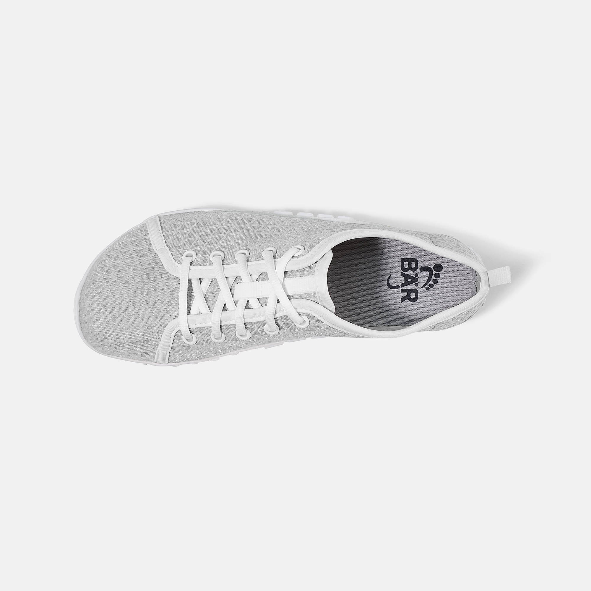 BÄR Schuhe Damenschuhe Judy in grau aus Textil mesh - Anlass: Alltag (Ansicht von oben) BÄR Schuhe Damenschuhe Alltag Judy grau Textil mesh Ansicht von oben