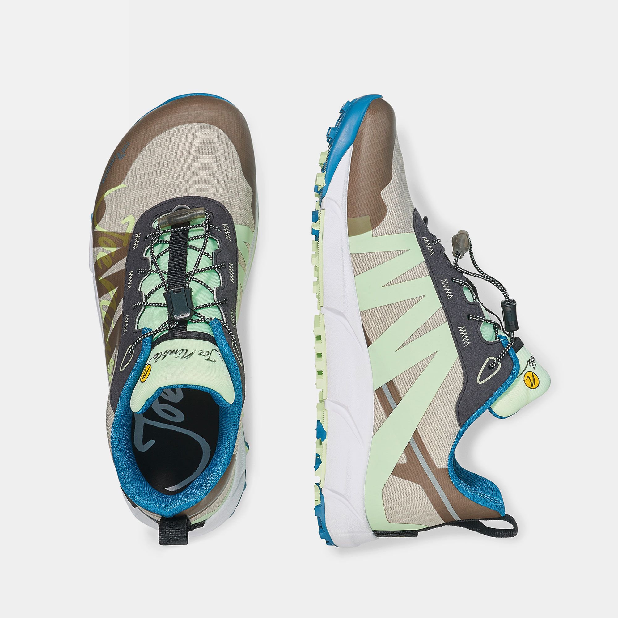 JOENIMBLE Schuhe Damenschuhe Trail Addict in tinted mint aus Textil (Ansicht von oben) JOENIMBLE Schuhe Damenschuhe Trail Addict tinted mint Textil Ansicht von oben