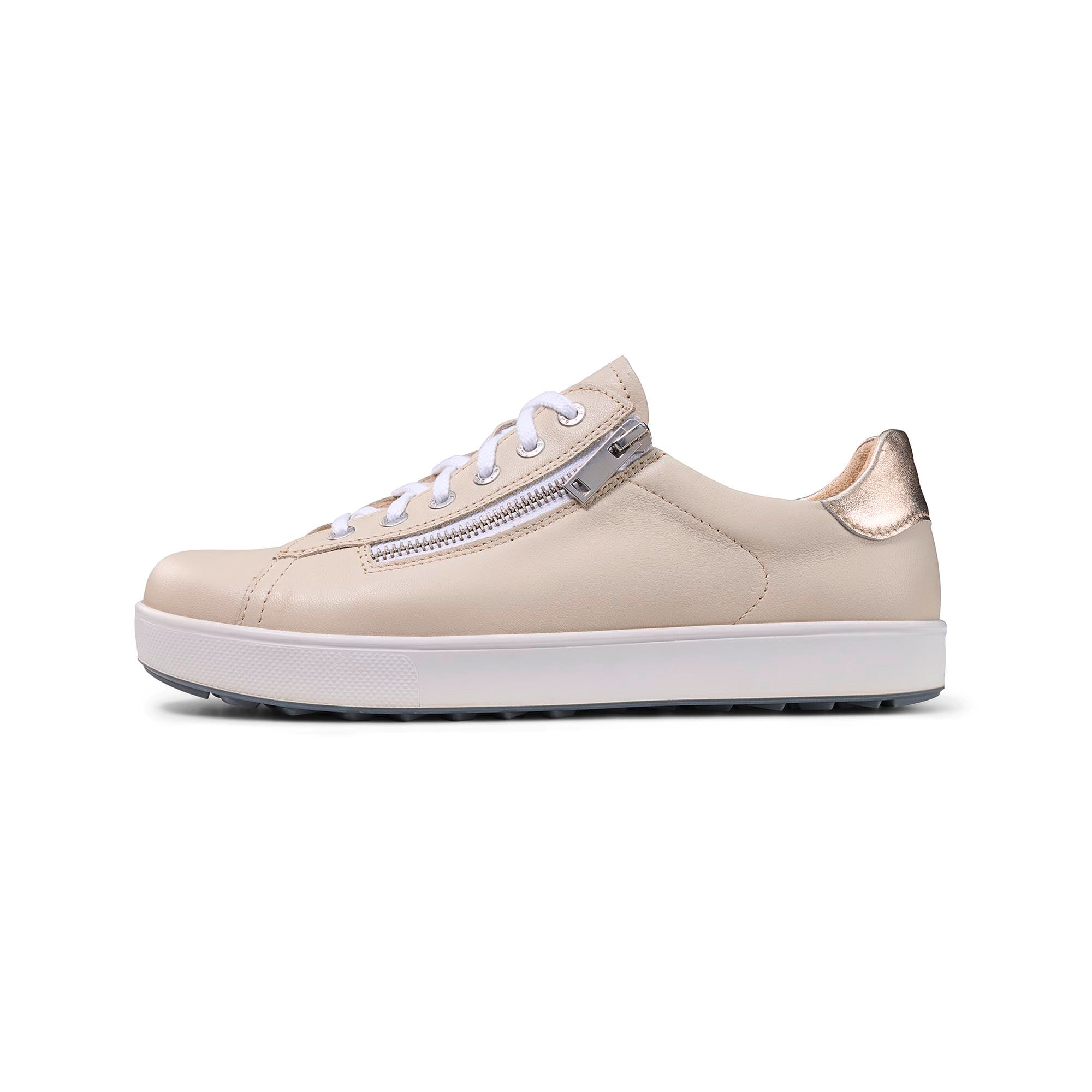BÄR Schuhe Damenschuhe Freizeitschuhe Margot beige/gold Lammnappaleder Hauptbild