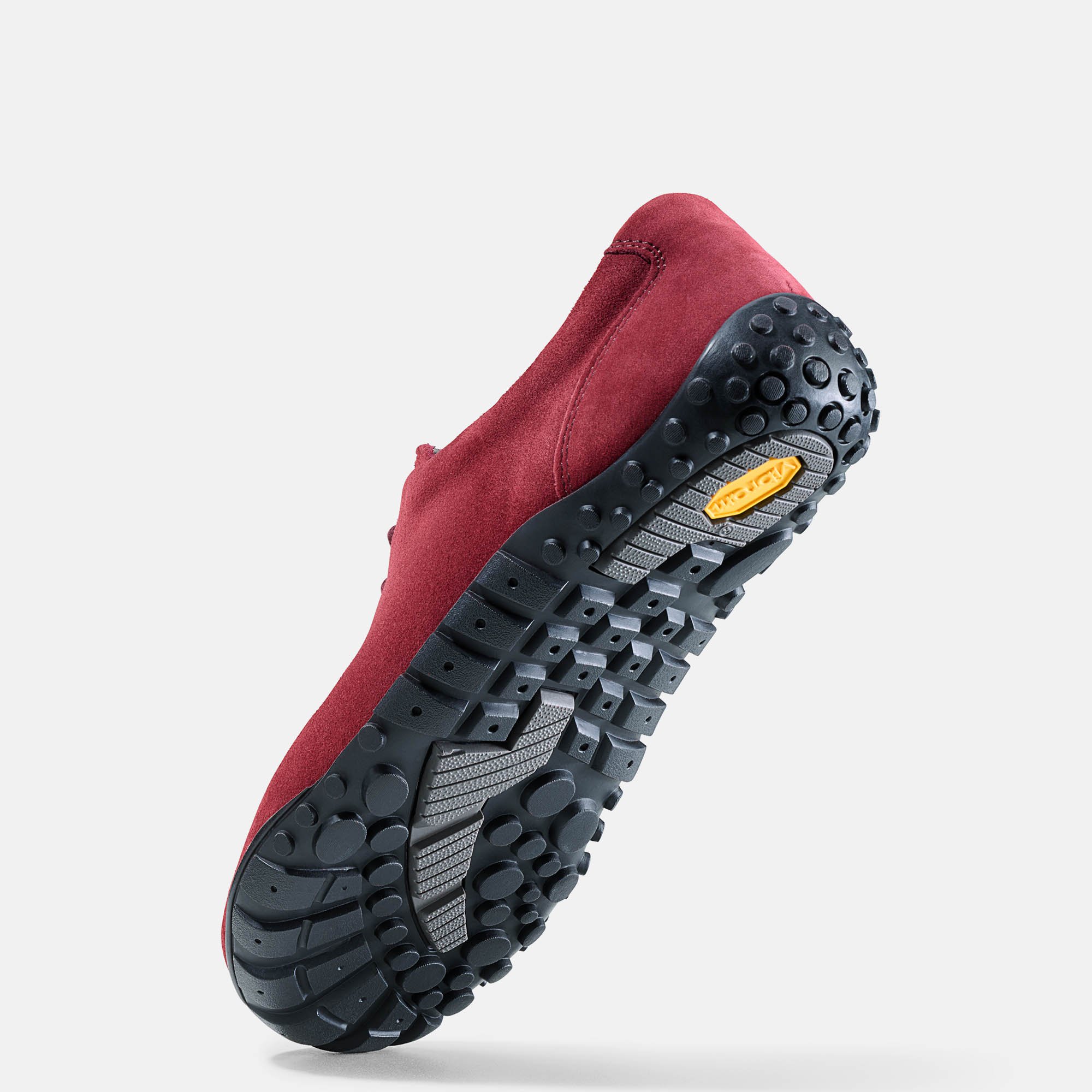 BÄR Schuhe Damenschuhe Freizeitschuhe Joana bordeaux Ziegenvelours Seitenansicht