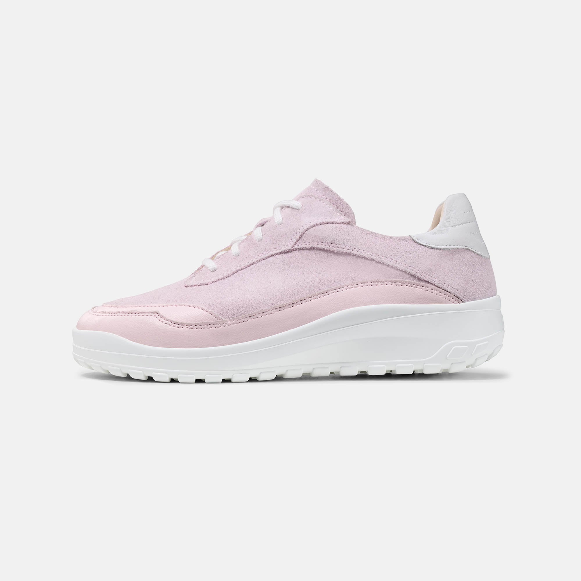 BÄR Schuhe Damenschuhe Freizeitschuhe Quinn rosa/flieder Kalbnappaleder, Kalbveloursleder Produktbild