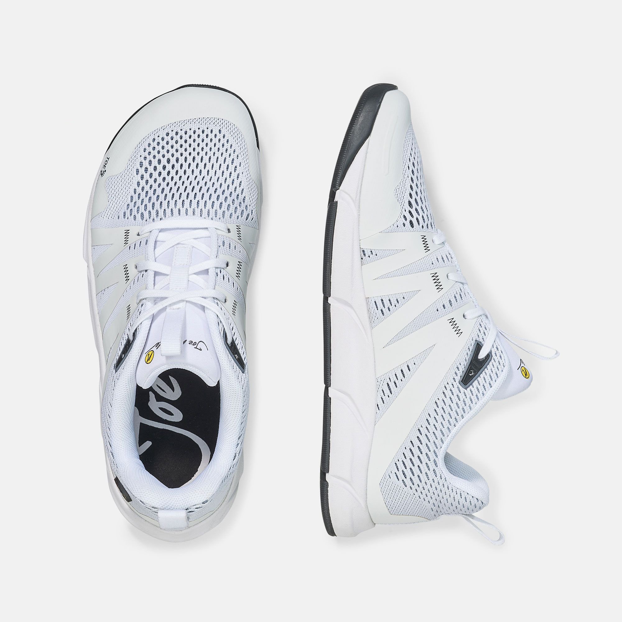 JOENIMBLE Schuhe Damenschuhe Addict in whiteout aus Textil - Anlass: Sport (Ansicht von oben) JOENIMBLE Schuhe Damenschuhe Sport Addict whiteout Textil Ansicht von oben