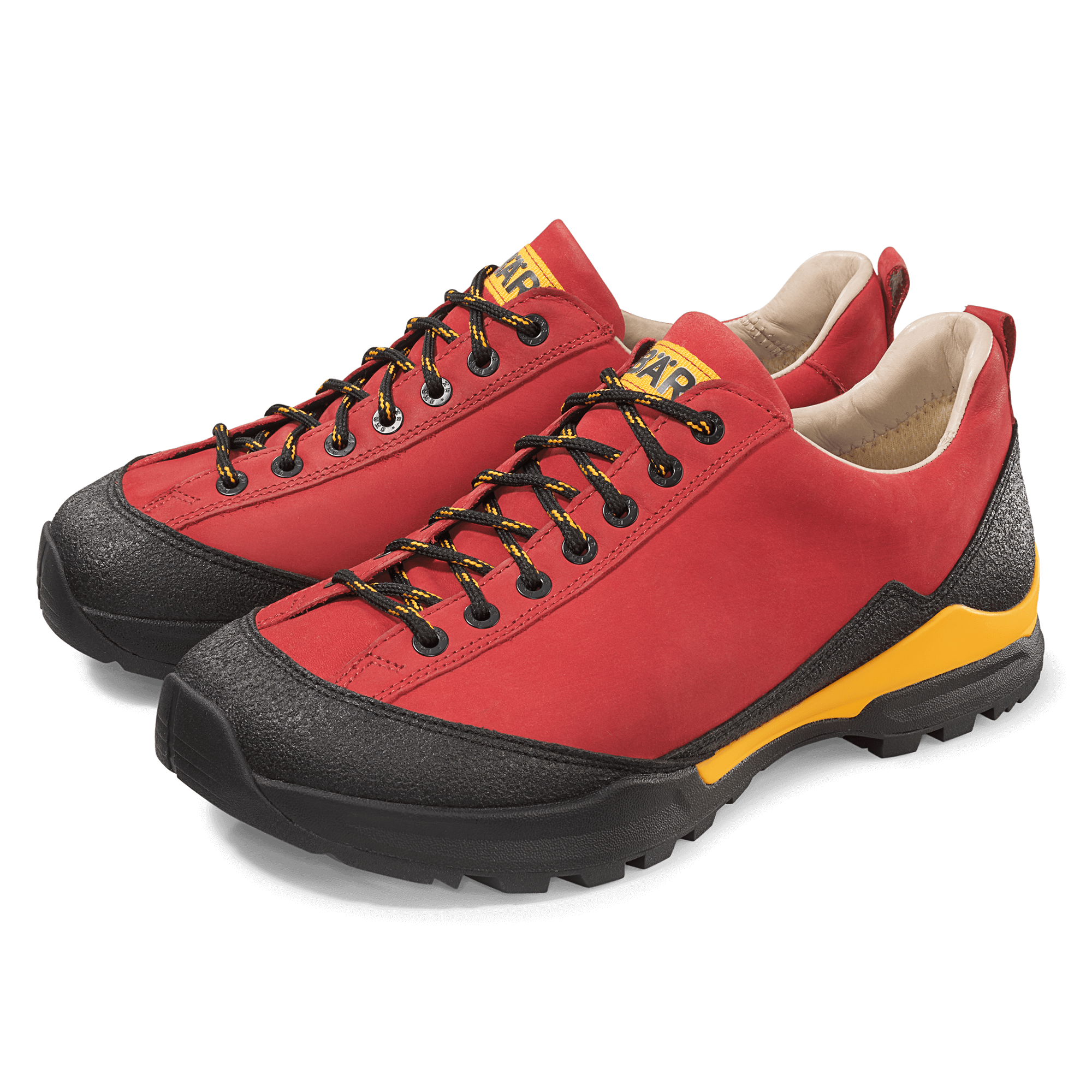 BÄR Schuhe Damenschuhe Wanderschuhe Bergkomfort Wanderschuh rot terracare® Rindnubuk wasserabweisend Hauptbild