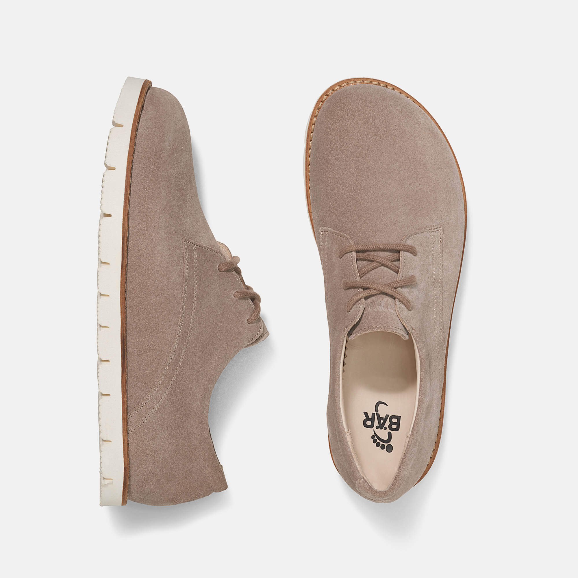 BÄR Schuhe Damenschuhe Nela in taupe (Ansicht von oben) BÄR Schuhe Damenschuhe Nela taupe Ansicht von oben