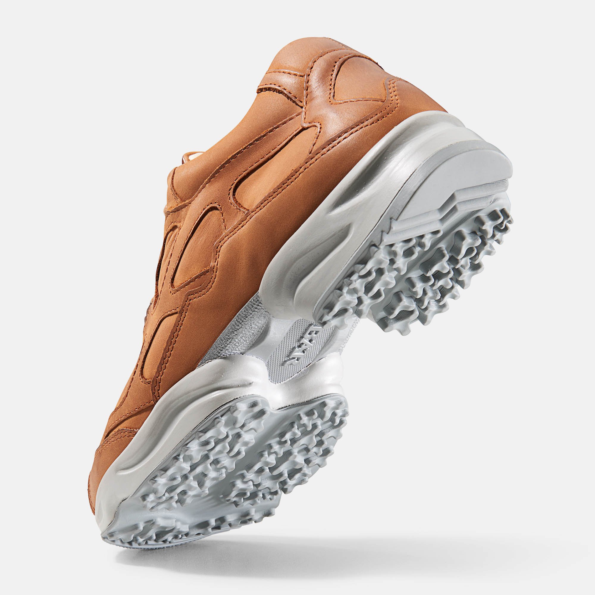 BÄR Schuhe Unisexschuhe High Performance 2.5-L in cognac aus Rindnappaleder - Anlass: Laufschuhe (Seitenansicht) BÄR Schuhe Unisexschuhe Laufschuhe High Performance 2.5-L cognac Rindnappaleder Seitenansicht