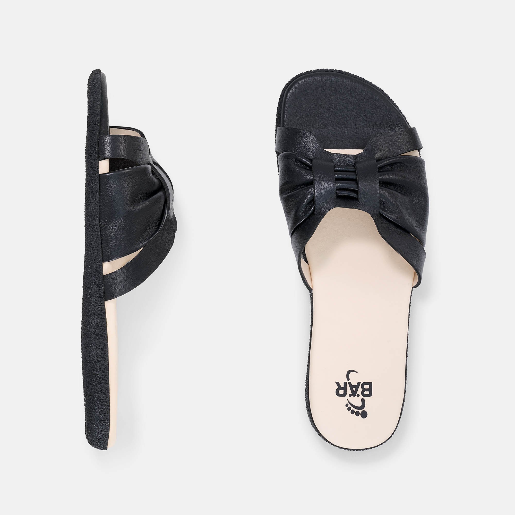 BÄR Schuhe Damenschuhe Tiana in schwarz aus Lammnappaleder - Anlass: Freizeitschuhe (Ansicht von oben) BÄR Schuhe Damenschuhe Freizeitschuhe Tiana schwarz Lammnappaleder Ansicht von oben