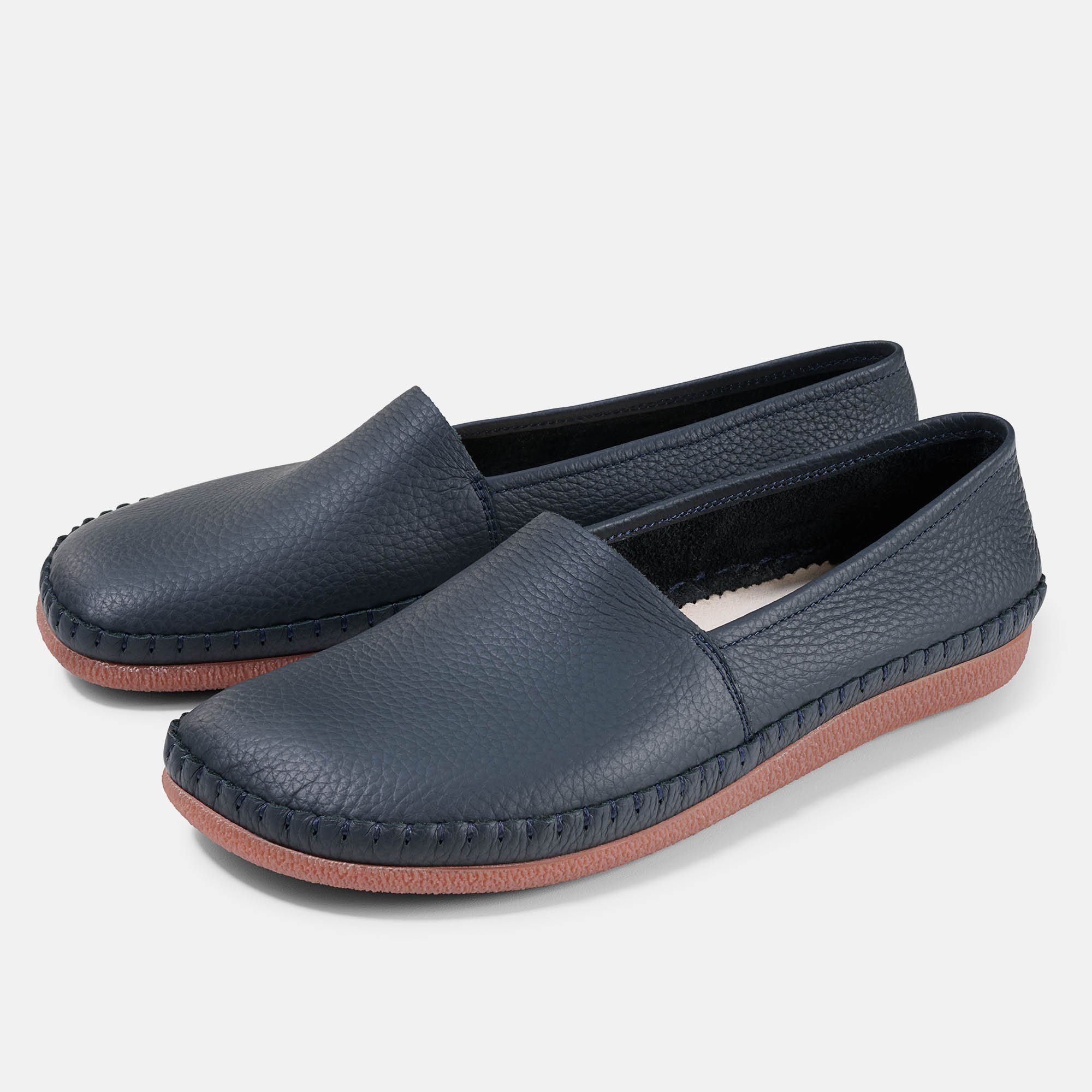 BÄR Schuhe Unisexschuhe Charlie in dunkelblau aus Rindnappaleder - Anlass: Alltag (Hauptbild) BÄR Schuhe Unisexschuhe Alltag Charlie dunkelblau Rindnappaleder Hauptbild