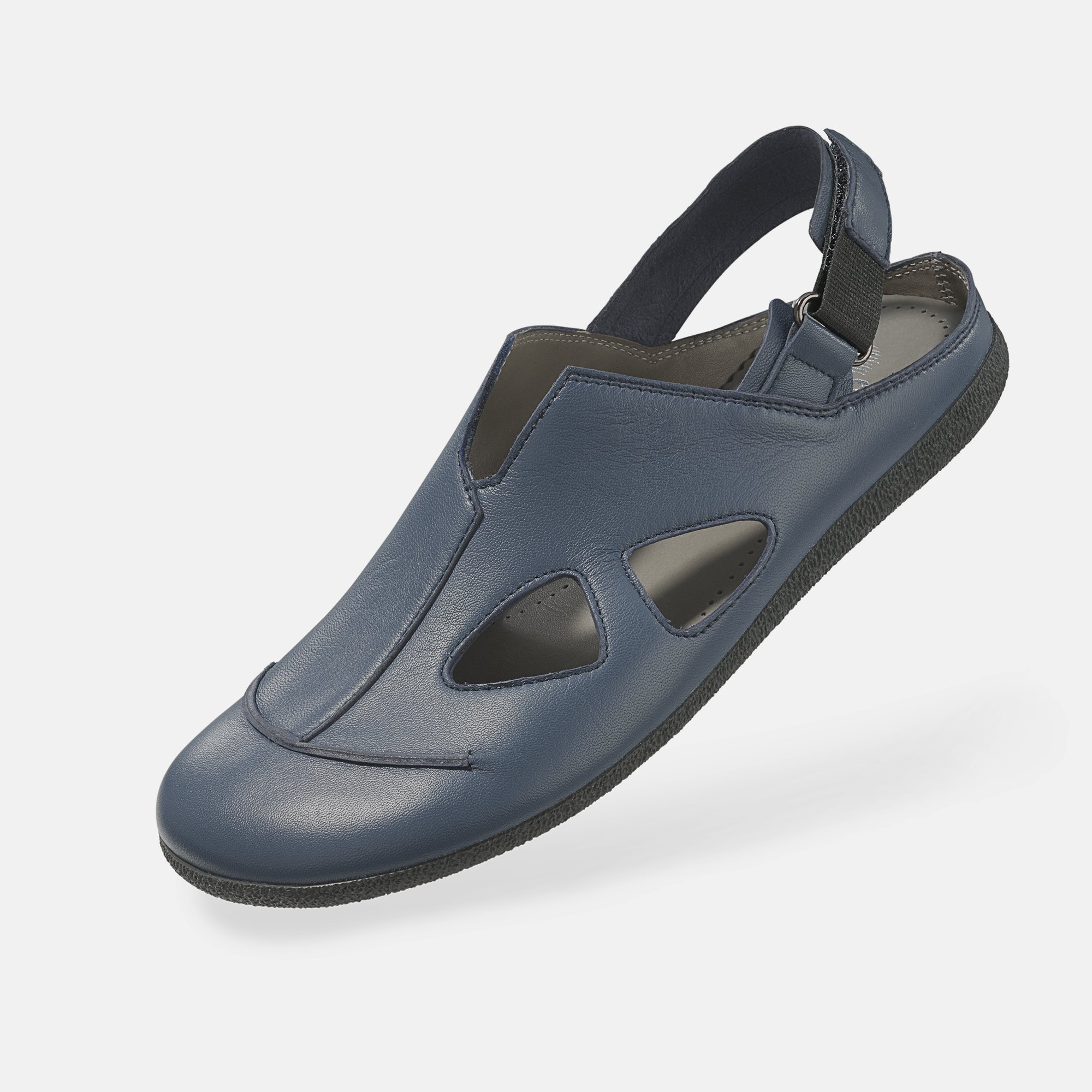 BÄR Schuhe Damenschuhe Lou in jeans aus Lammnappaleder - Anlass: Sandaletten (Produktbild) BÄR Schuhe Damenschuhe Sandaletten Lou jeans Lammnappaleder Produktbild