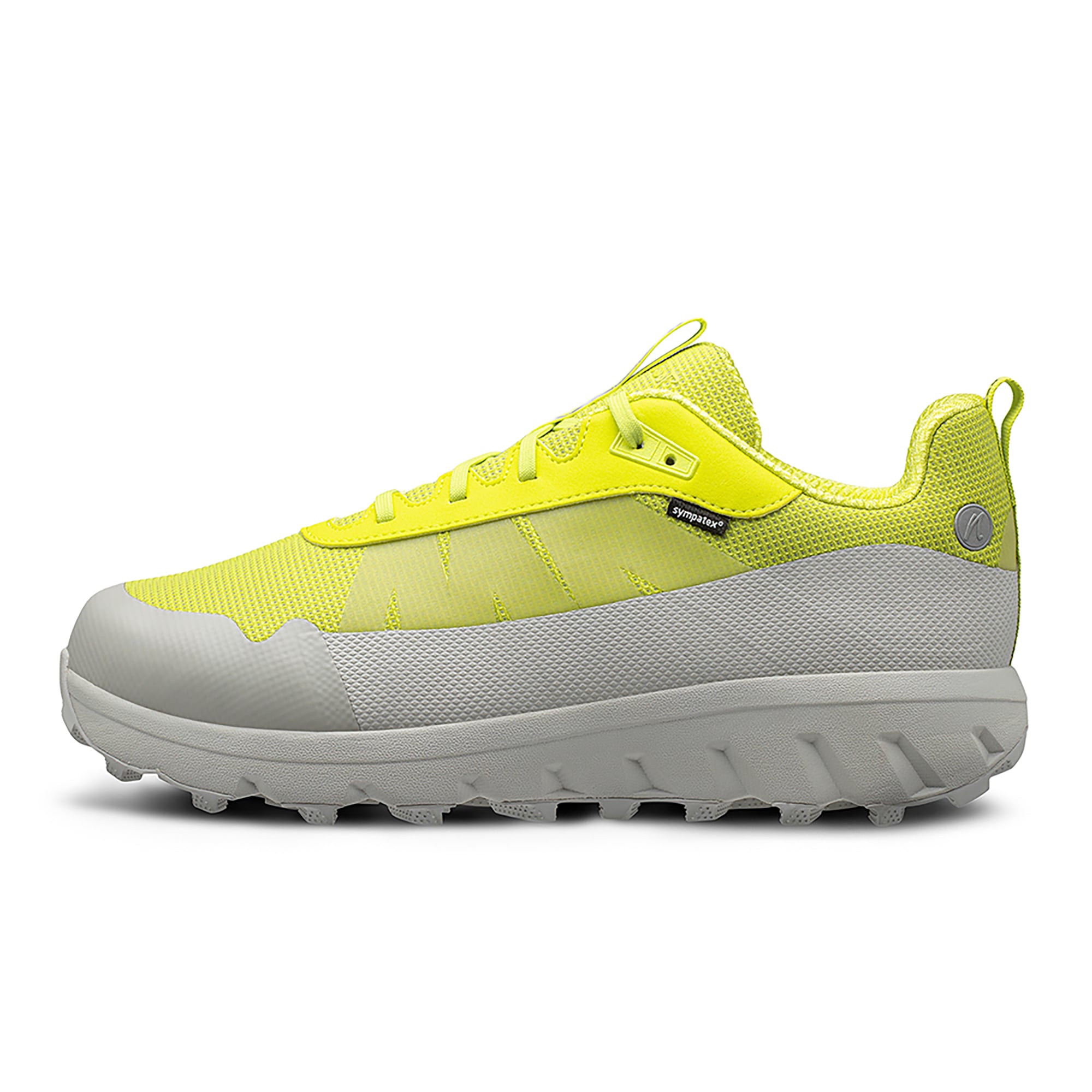 JOENIMBLE Schuhe Herrenschuhe Wanderschuhe Explore Addict grau/gelb Produktbild