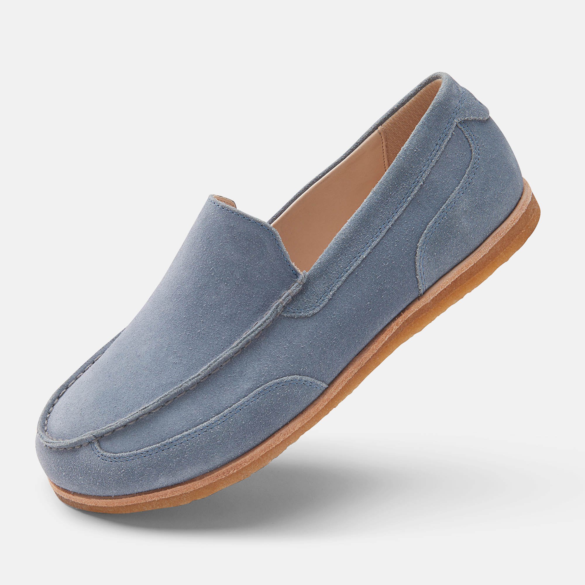 BÄR Schuhe Damenschuhe Denise in jeans aus Kalbveloursleder - Anlass: Freizeitschuhe (Produktbild) BÄR Schuhe Damenschuhe Freizeitschuhe Denise jeans Kalbveloursleder Produktbild