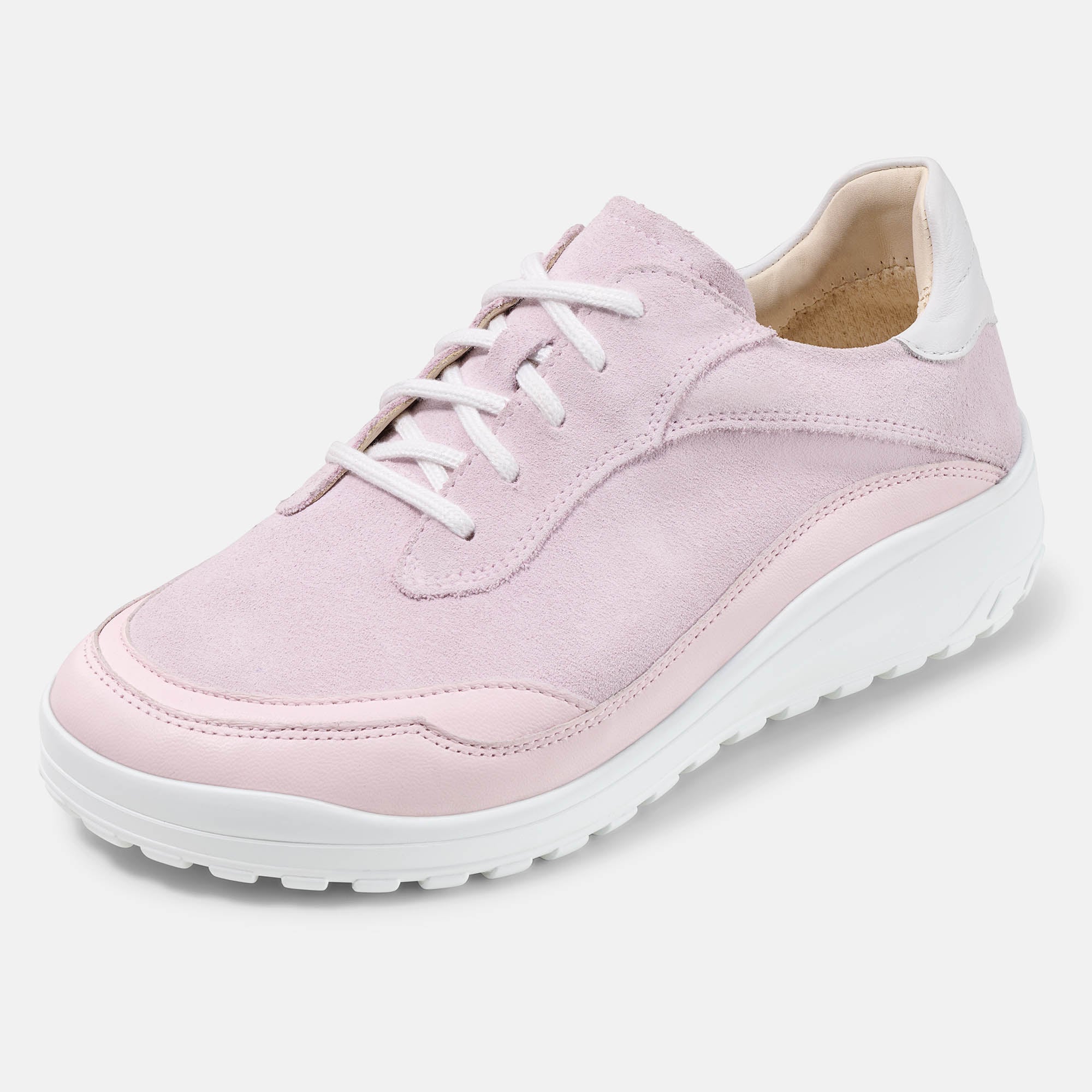 BÄR Schuhe Damenschuhe Freizeitschuhe Quinn rosa/flieder Kalbnappaleder, Kalbveloursleder Produktbild