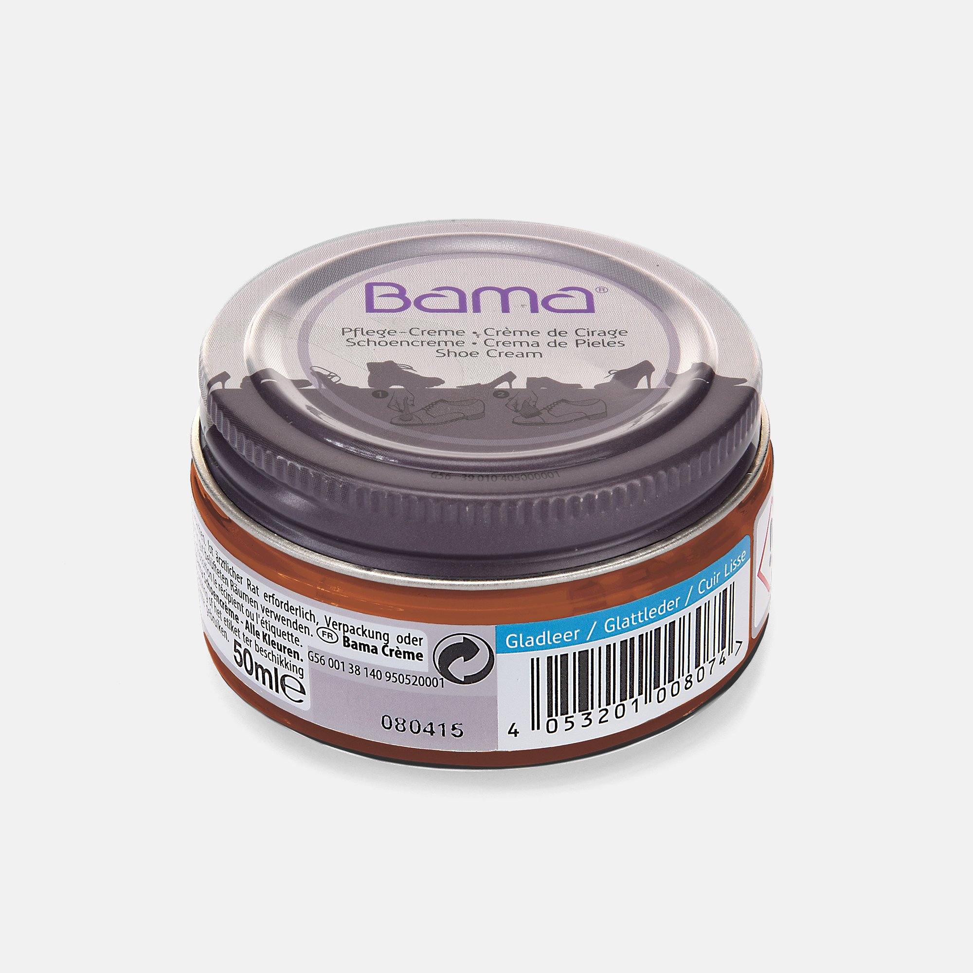 BÄR Schuhe Pflegecreme 50 ml mittelbraun Hauptbild