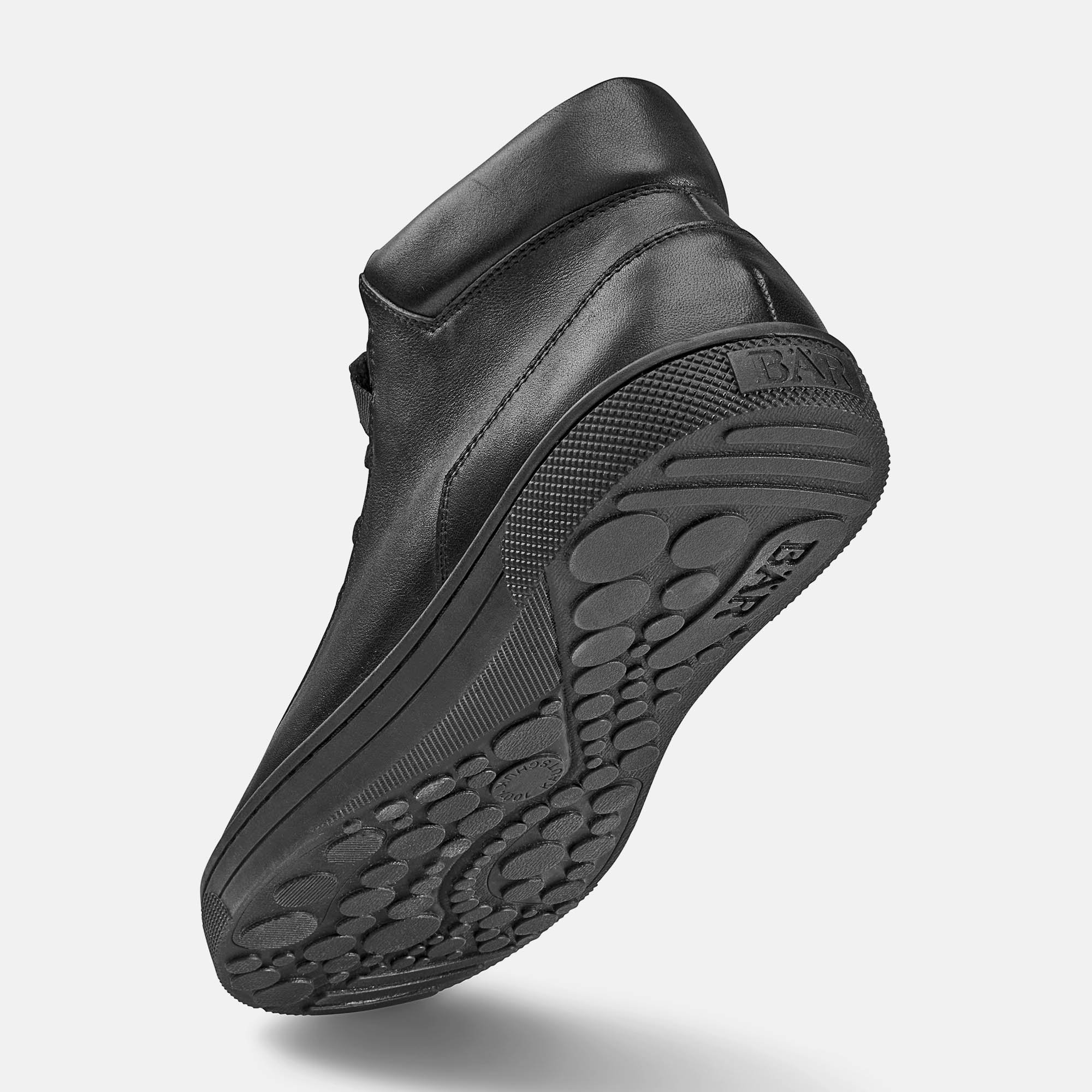 BÄR Schuhe Herrenschuhe Nate in schwarz aus Rindnappaleder - Anlass: Alltag (Seitenansicht) BÄR Schuhe Herrenschuhe Alltag Nate schwarz Rindnappaleder Seitenansicht