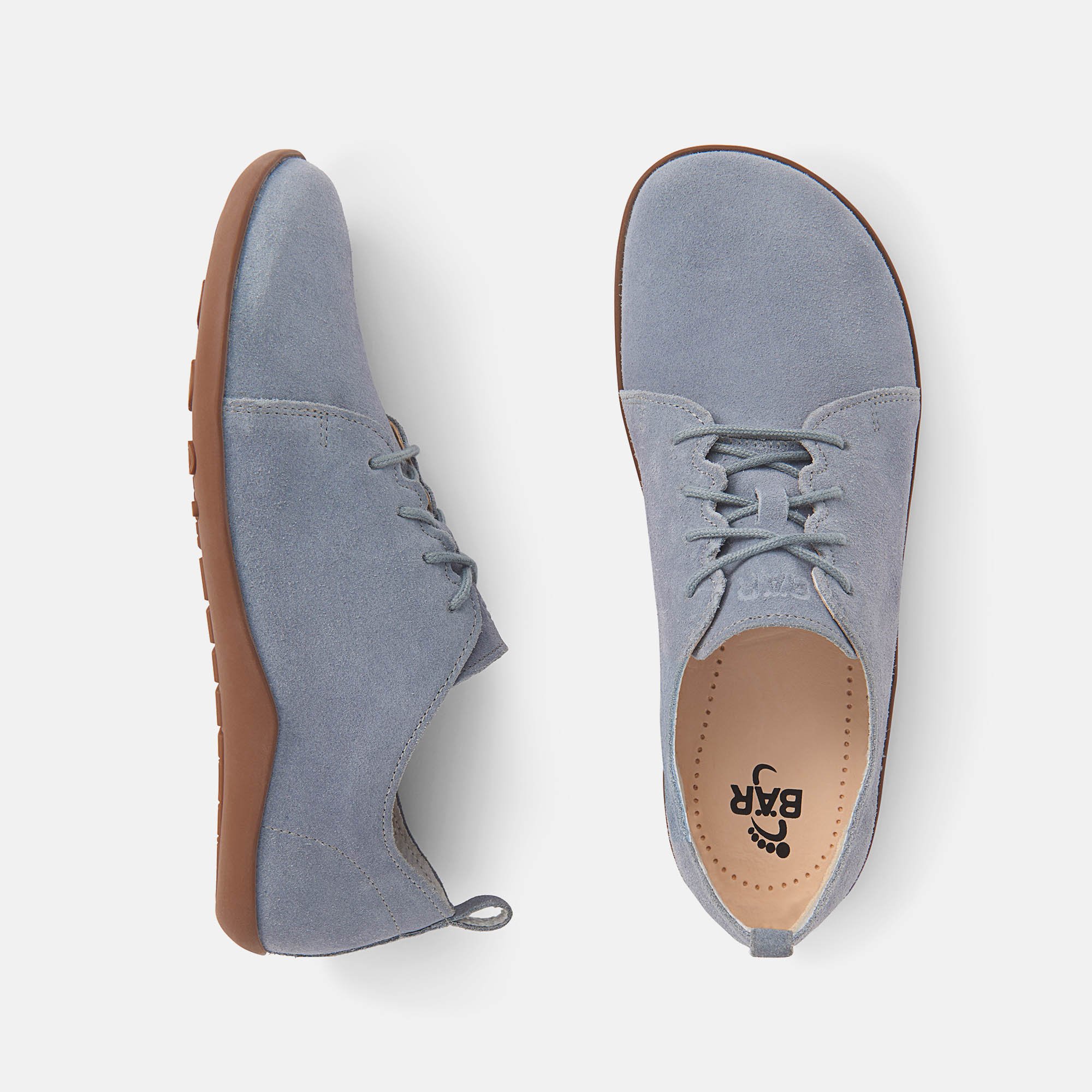 BÄR Schuhe Damenschuhe Joyce in jeans aus Kalbveloursleder - Anlass: Freizeitschuhe (Ansicht von oben) BÄR Schuhe Damenschuhe Freizeitschuhe Joyce jeans Kalbveloursleder Ansicht von oben