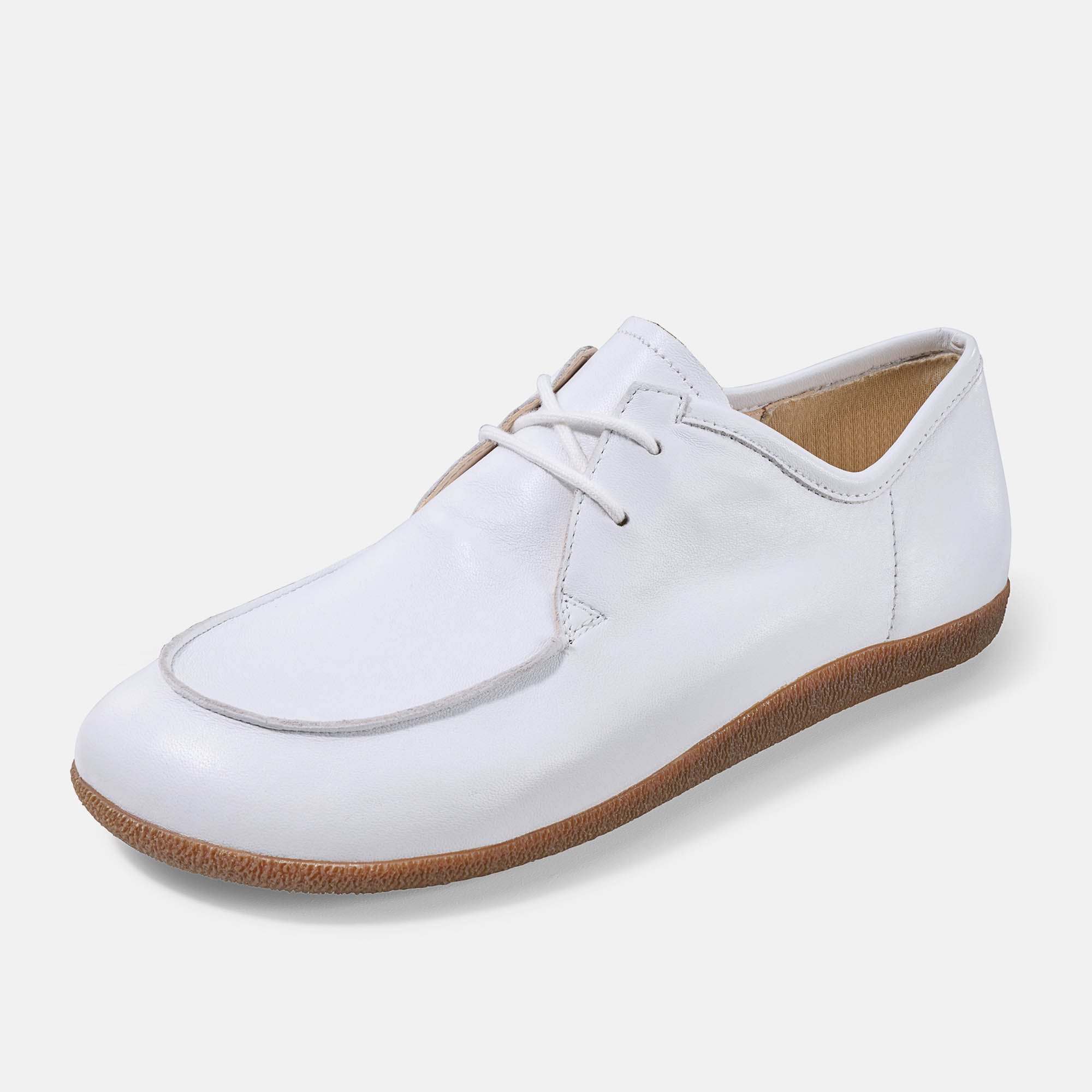 BÄR Schuhe Damenschuhe Johanna in weiß aus Kalbnappaleder - Anlass: Freizeitschuhe (Produktbild) BÄR Schuhe Damenschuhe Freizeitschuhe Johanna weiß Kalbnappaleder Produktbild