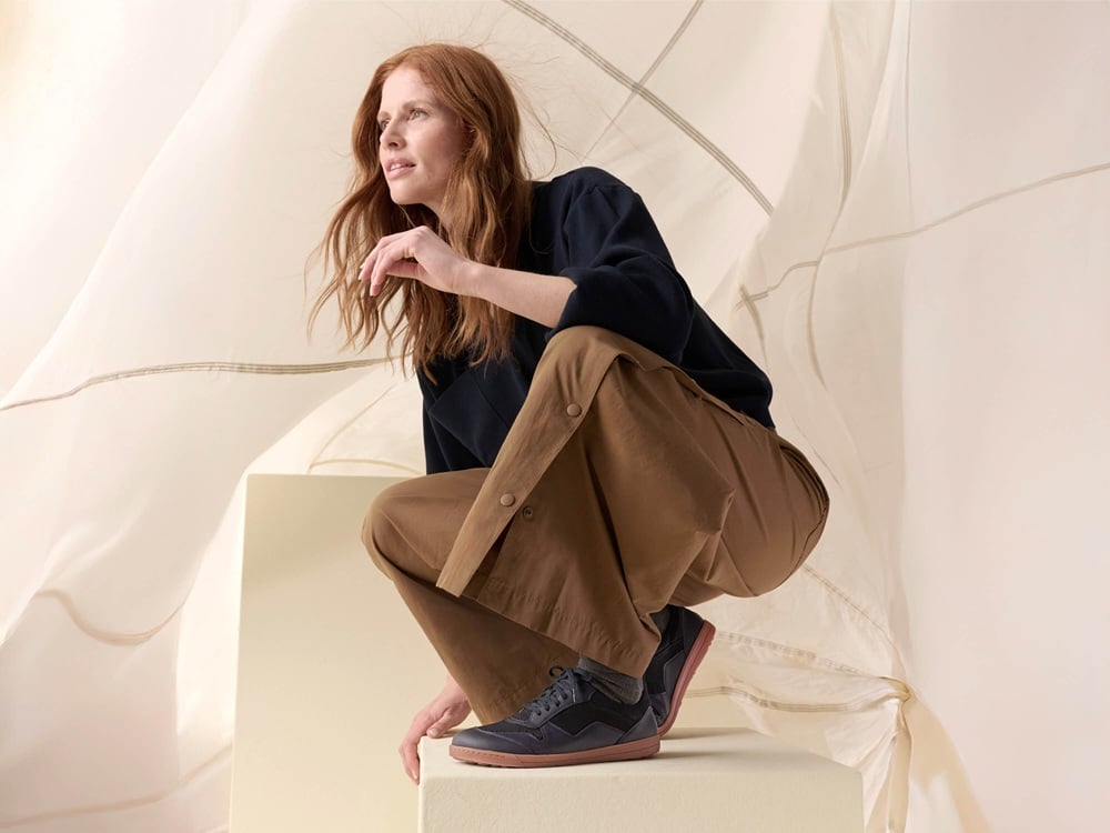 BÄR Schuhe Damenschuhe Freizeitschuhe Alea dunkelblau Kalbnubukleder, Kalbnappaleder Emotionsbild