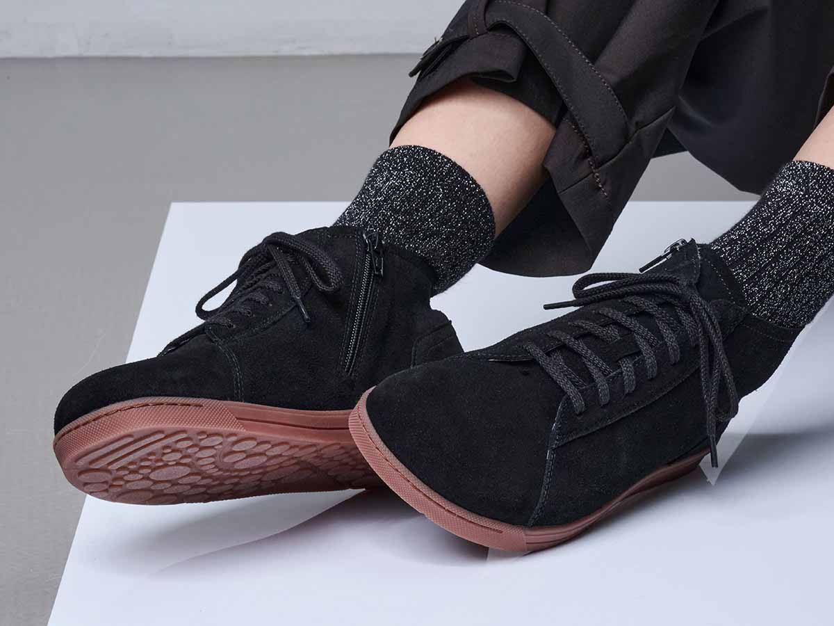 BÄR Schuhe Damenschuhe Anne in schwarz aus Kalbveloursleder - Anlass: Alltag (Emotionsbild) BÄR Schuhe Damenschuhe Alltag Anne schwarz Kalbveloursleder Emotionsbild