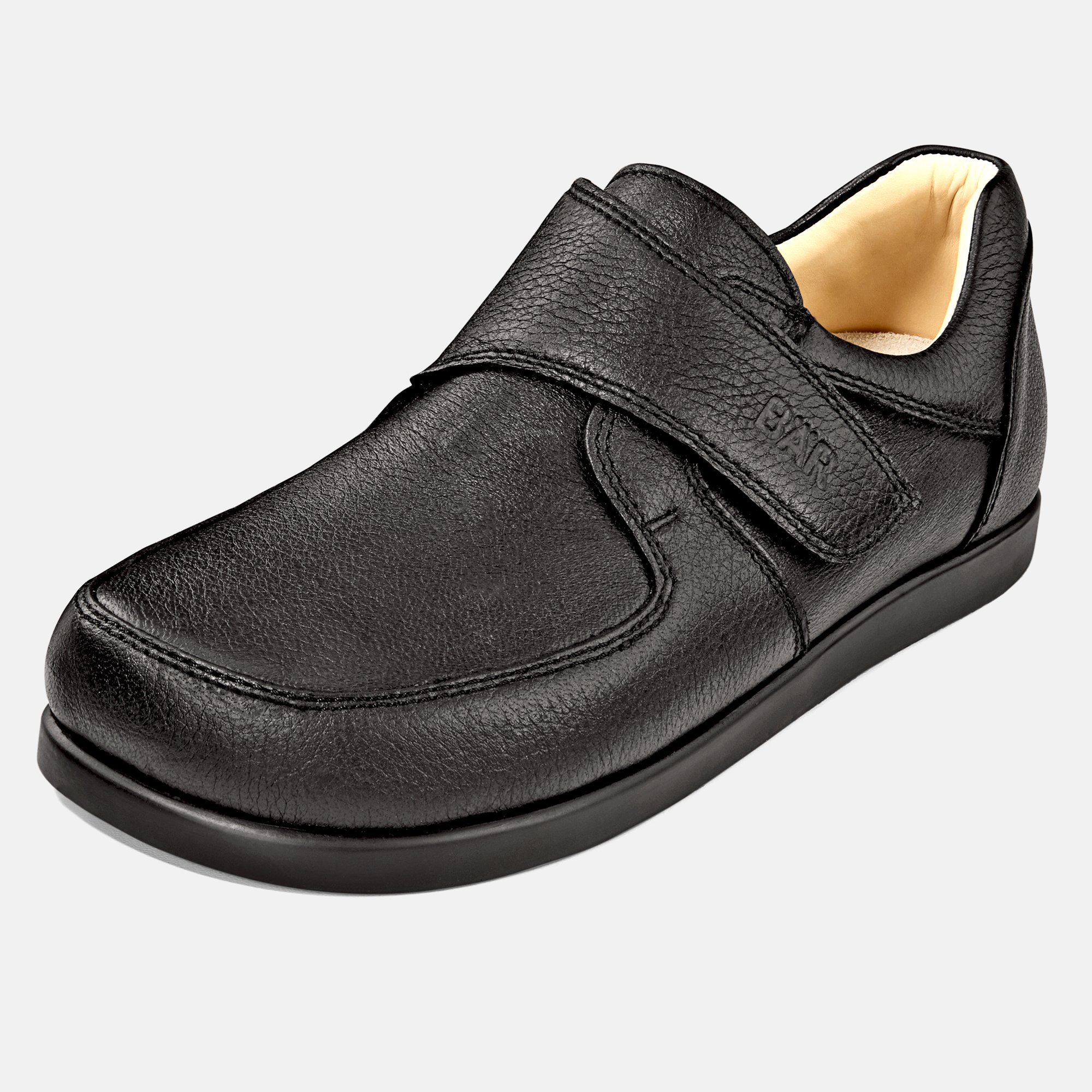 BÄR Schuhe Herrenschuhe Collin in schwarz aus Elchleder - Anlass: Freizeitschuhe (Produktbild) BÄR Schuhe Herrenschuhe Freizeitschuhe Collin schwarz Elchleder Produktbild