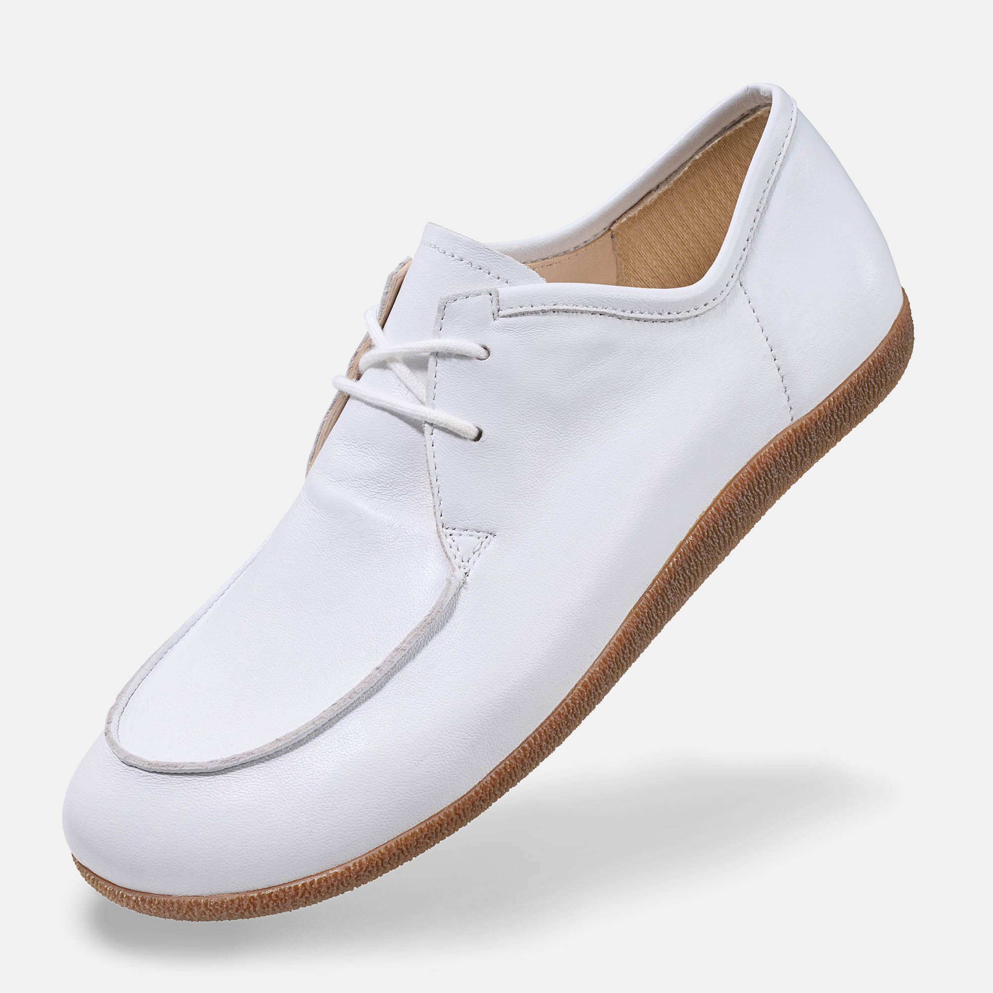 BÄR Schuhe Damenschuhe Johanna in weiß aus Kalbnappaleder - Anlass: Freizeitschuhe (Produktbild) BÄR Schuhe Damenschuhe Freizeitschuhe Johanna weiß Kalbnappaleder Produktbild