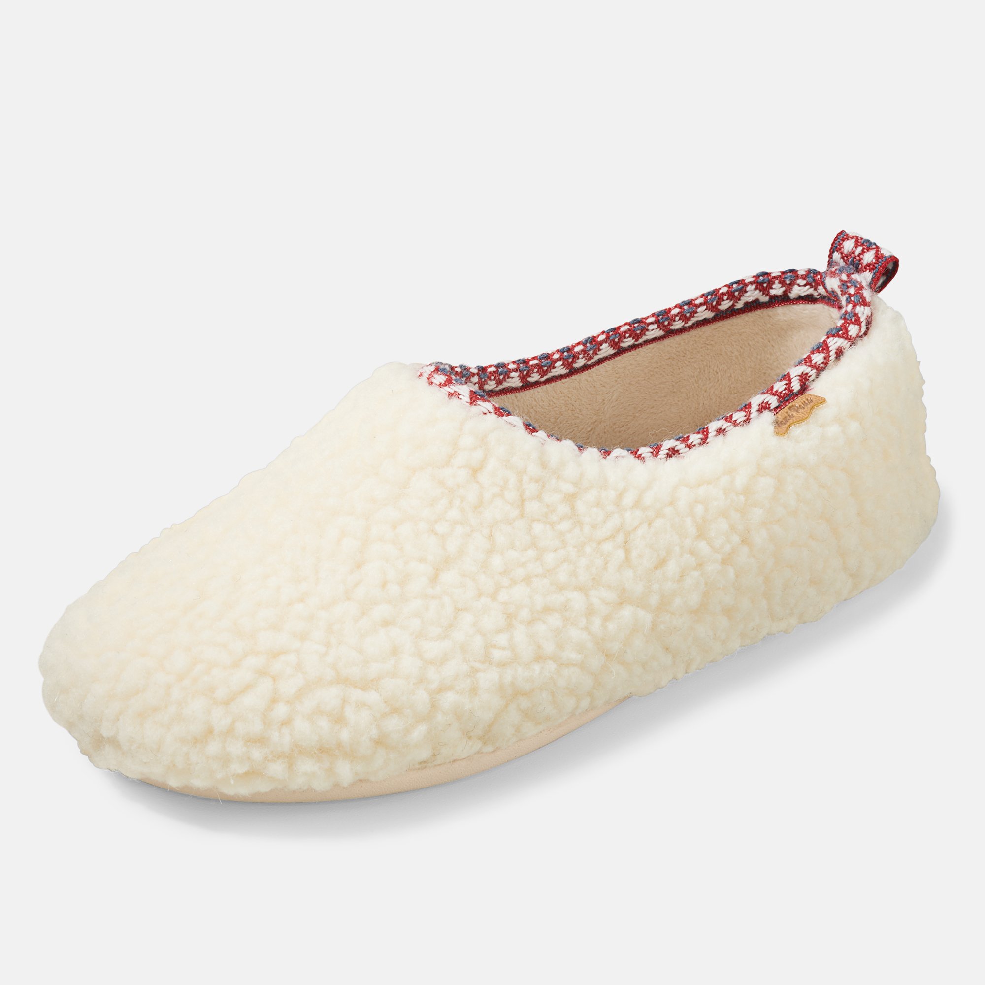 BÄR Schuhe Damenschuhe Moly in creme aus Polyester - Anlass: Hausschuhe (Produktbild) BÄR Schuhe Damenschuhe Hausschuhe Moly creme Polyester Produktbild