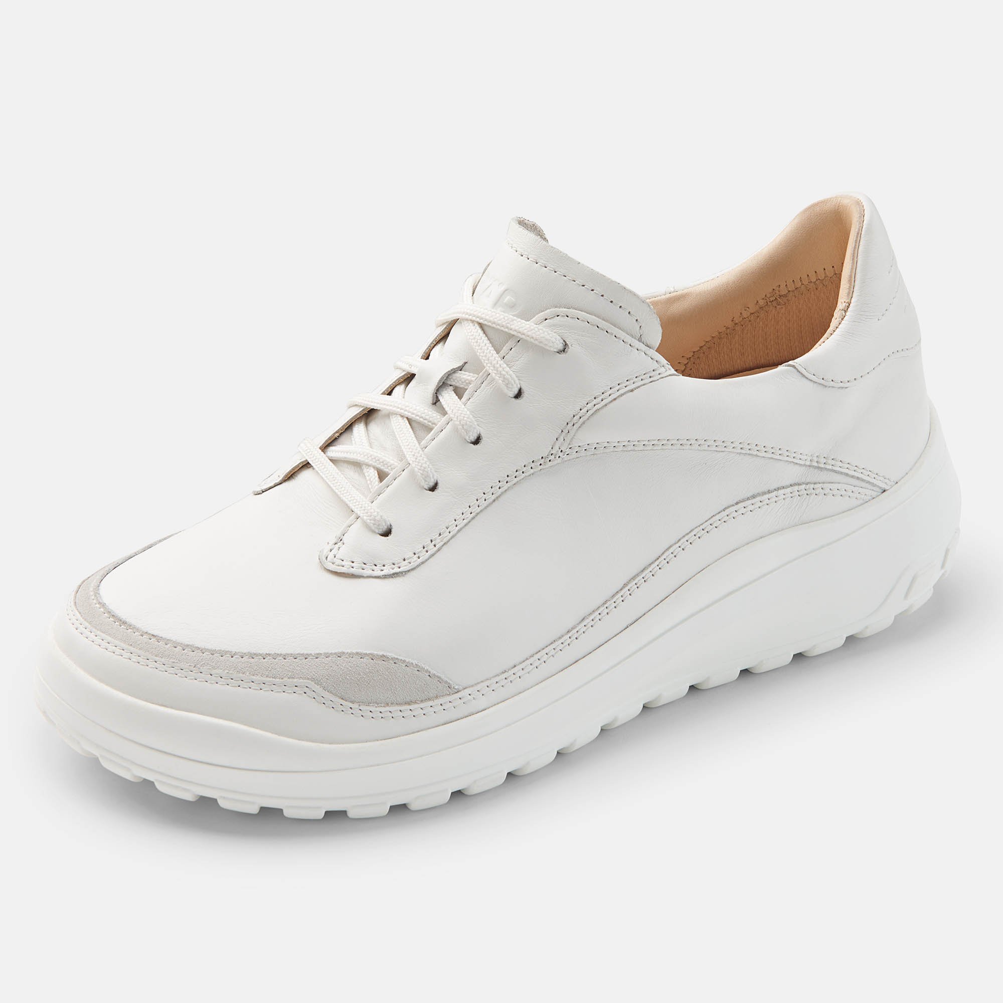 BÄR Schuhe Herrenschuhe Quinn in weiß aus Rindnappaleder, Rindveloursleder - Anlass: Freizeitschuhe (Produktbild) BÄR Schuhe Herrenschuhe Freizeitschuhe Quinn weiß Rindnappaleder, Rindveloursleder Produktbild
