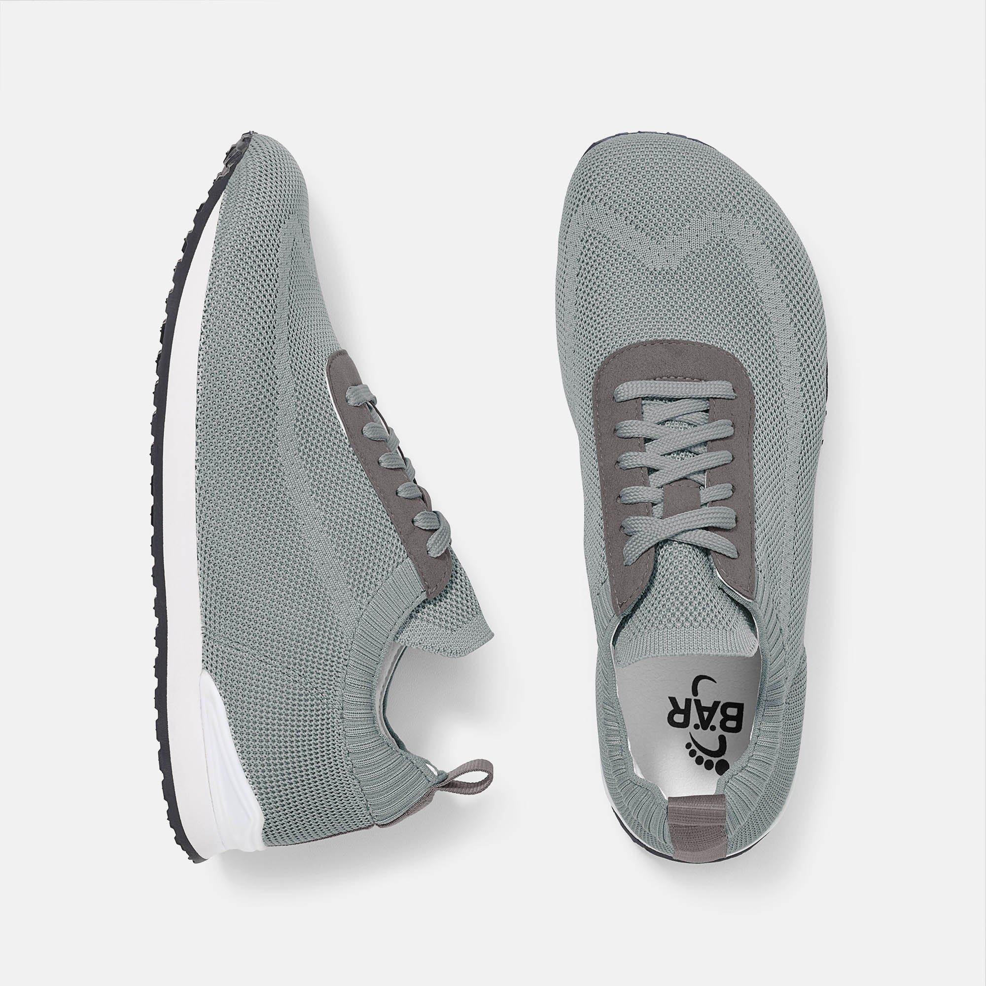 BÄR Schuhe Herrenschuhe Pito 2.0 in grau aus Textil - Anlass: Freizeitschuhe (Ansicht von oben) BÄR Schuhe Herrenschuhe Freizeitschuhe Pito 2.0 grau Textil Ansicht von oben