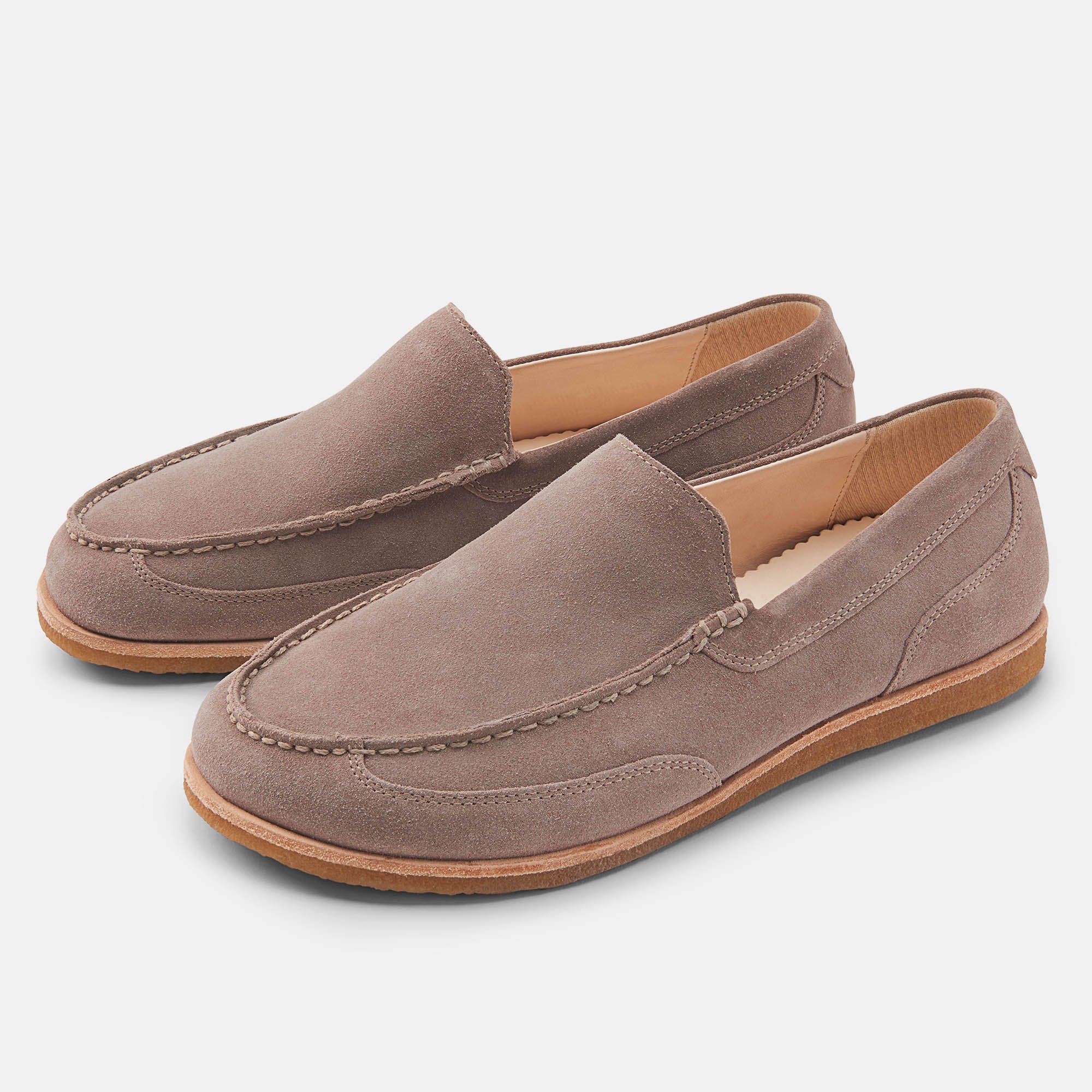 BÄR Schuhe Damenschuhe Denise in taupe aus Kalbveloursleder - Anlass: Freizeitschuhe (Hauptbild) BÄR Schuhe Damenschuhe Freizeitschuhe Denise taupe Kalbveloursleder Hauptbild