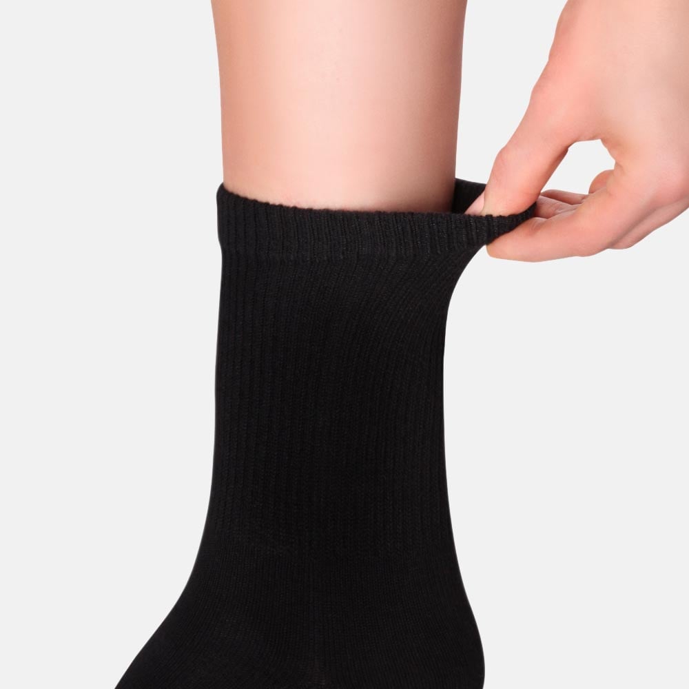 BÄR Schuhe Zehensocken Relax Midi in schwarz (Ansicht von oben) BÄR Schuhe Zehensocken Relax Midi schwarz Ansicht von oben