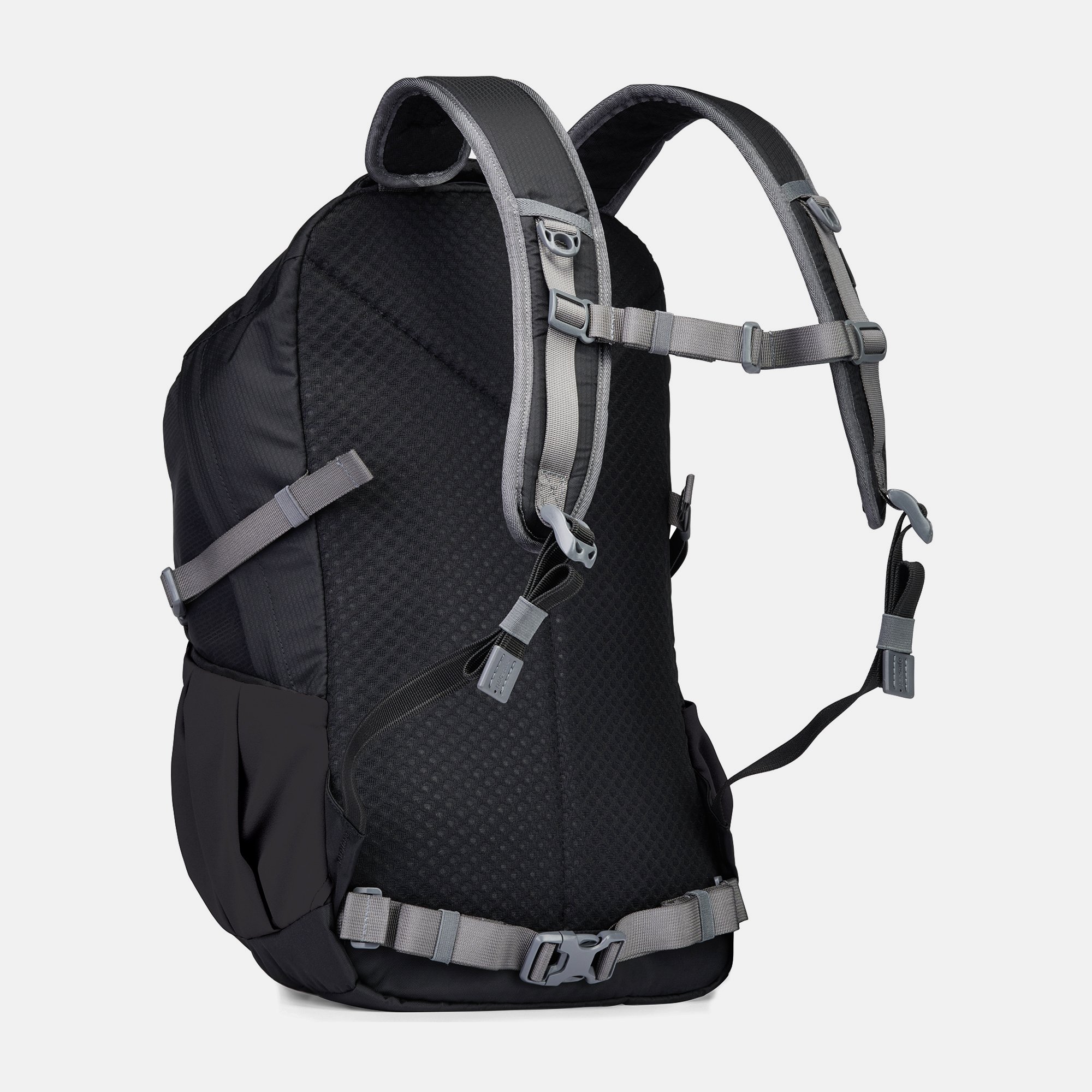 BÄR Schuhe Backpack Venturesafe 25 in schwarz (Seitenansicht) BÄR Schuhe Backpack Venturesafe 25 schwarz Seitenansicht