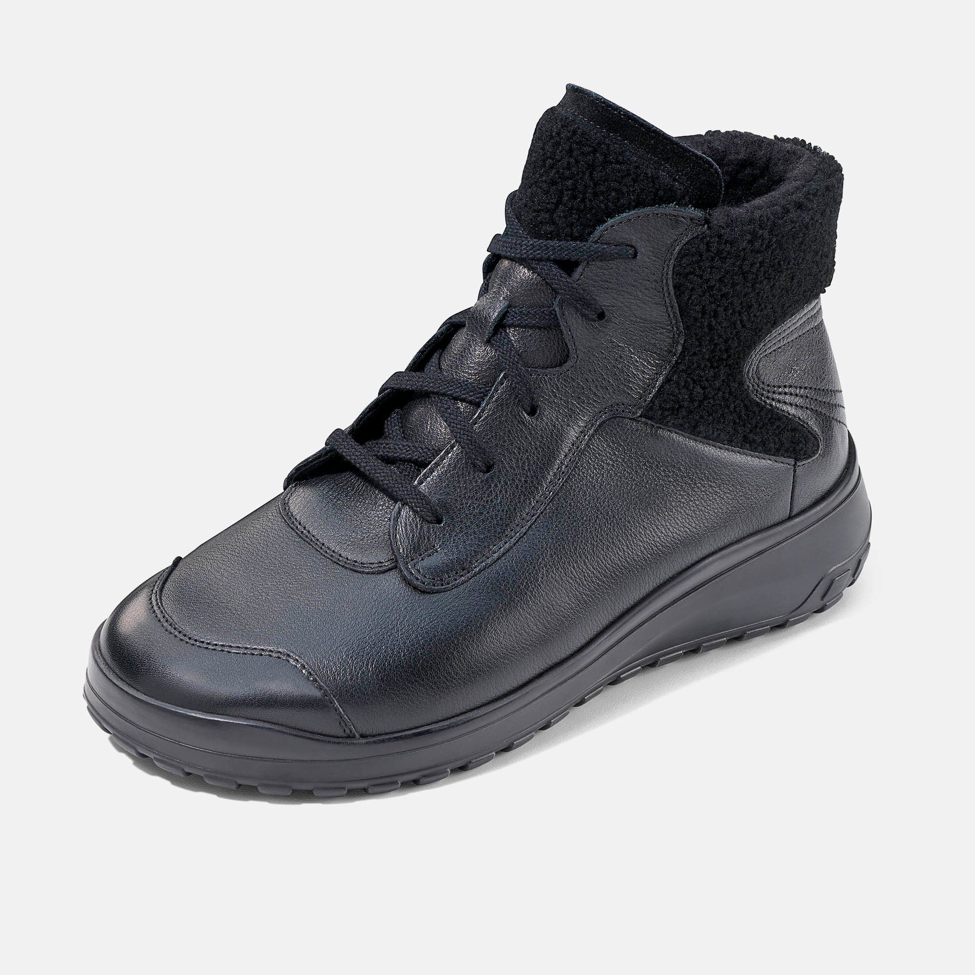 BÄR Schuhe Damenschuhe Freizeitschuhe Amal schwarz Rindnappaleder, Textil Produktbild
