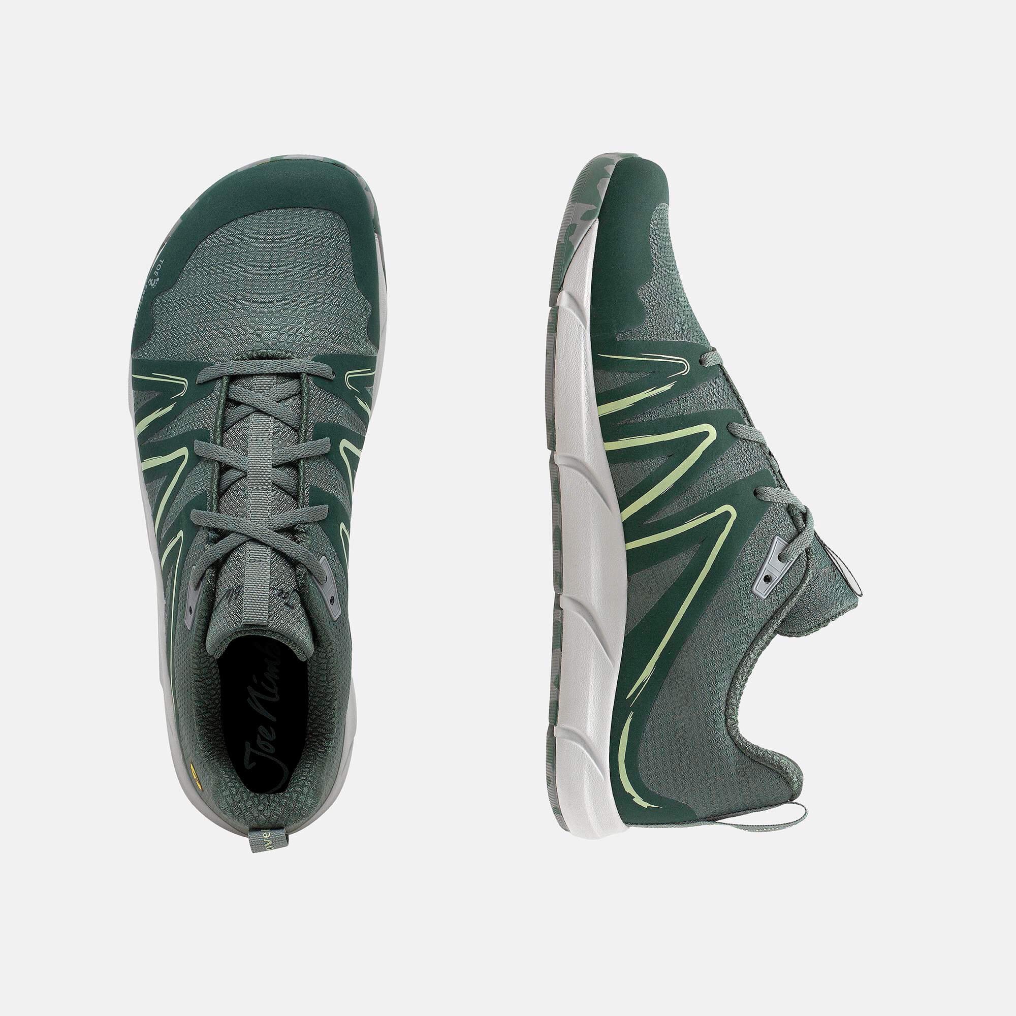JOENIMBLE Schuhe Damenschuhe Addict WR in grün aus Texil wasserabweisend - Anlass: Sport (Ansicht von oben) JOENIMBLE Schuhe Damenschuhe Sport Addict WR grün Texil wasserabweisend Ansicht von oben