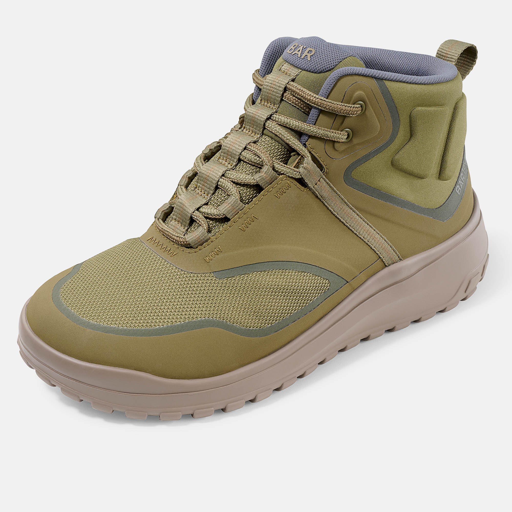 BÄR Schuhe Unisexschuhe TrailLite Tex in oliv aus Textil - Anlass: Wanderschuhe (Produktbild) BÄR Schuhe Unisexschuhe Wanderschuhe TrailLite Tex oliv Textil Produktbild