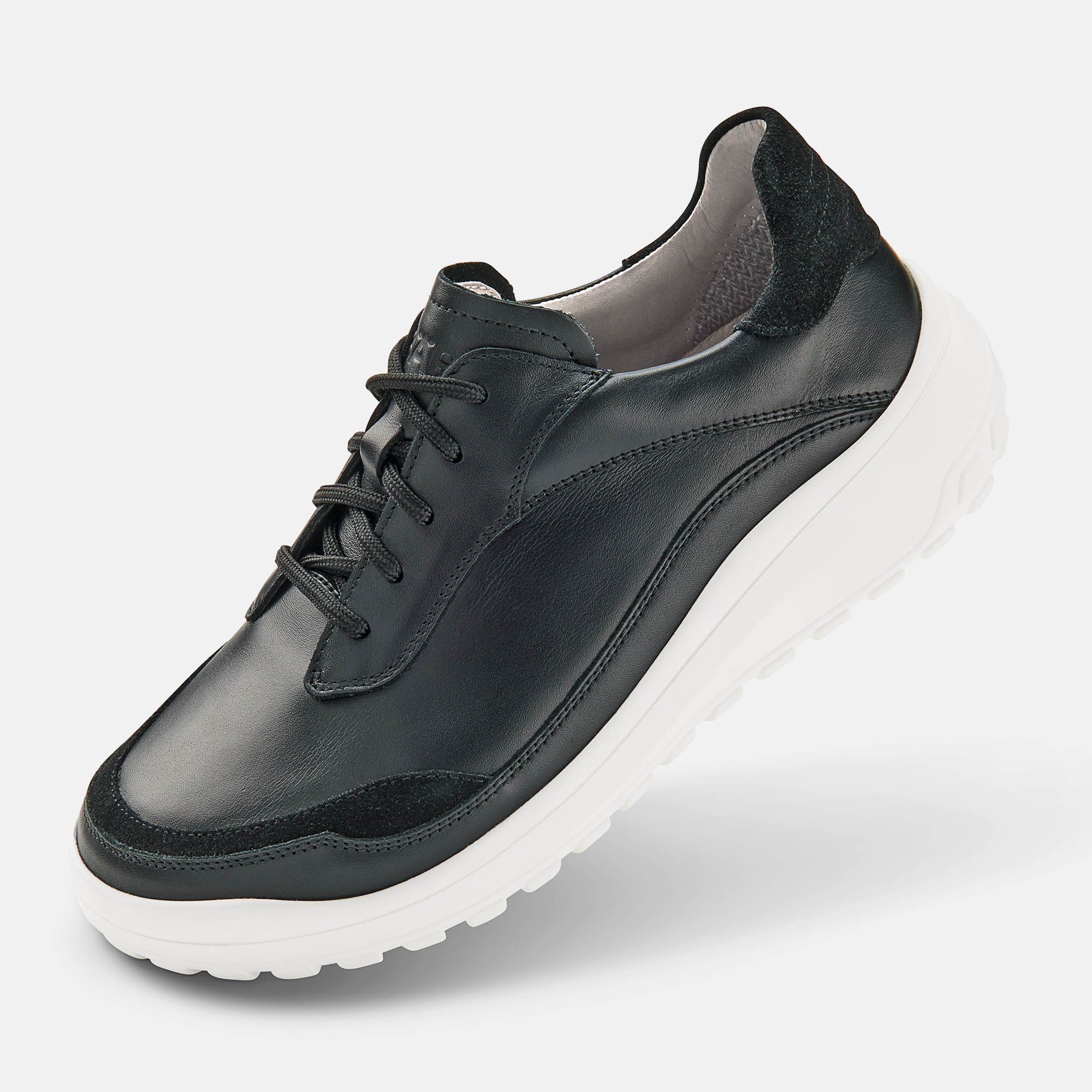 BÄR Schuhe Damenschuhe Quinn in schwarz aus Kalbnappaleder, Kalbveloursleder - Anlass: Alltag (Produktbild) BÄR Schuhe Damenschuhe Alltag Quinn schwarz Kalbnappaleder, Kalbveloursleder Produktbild